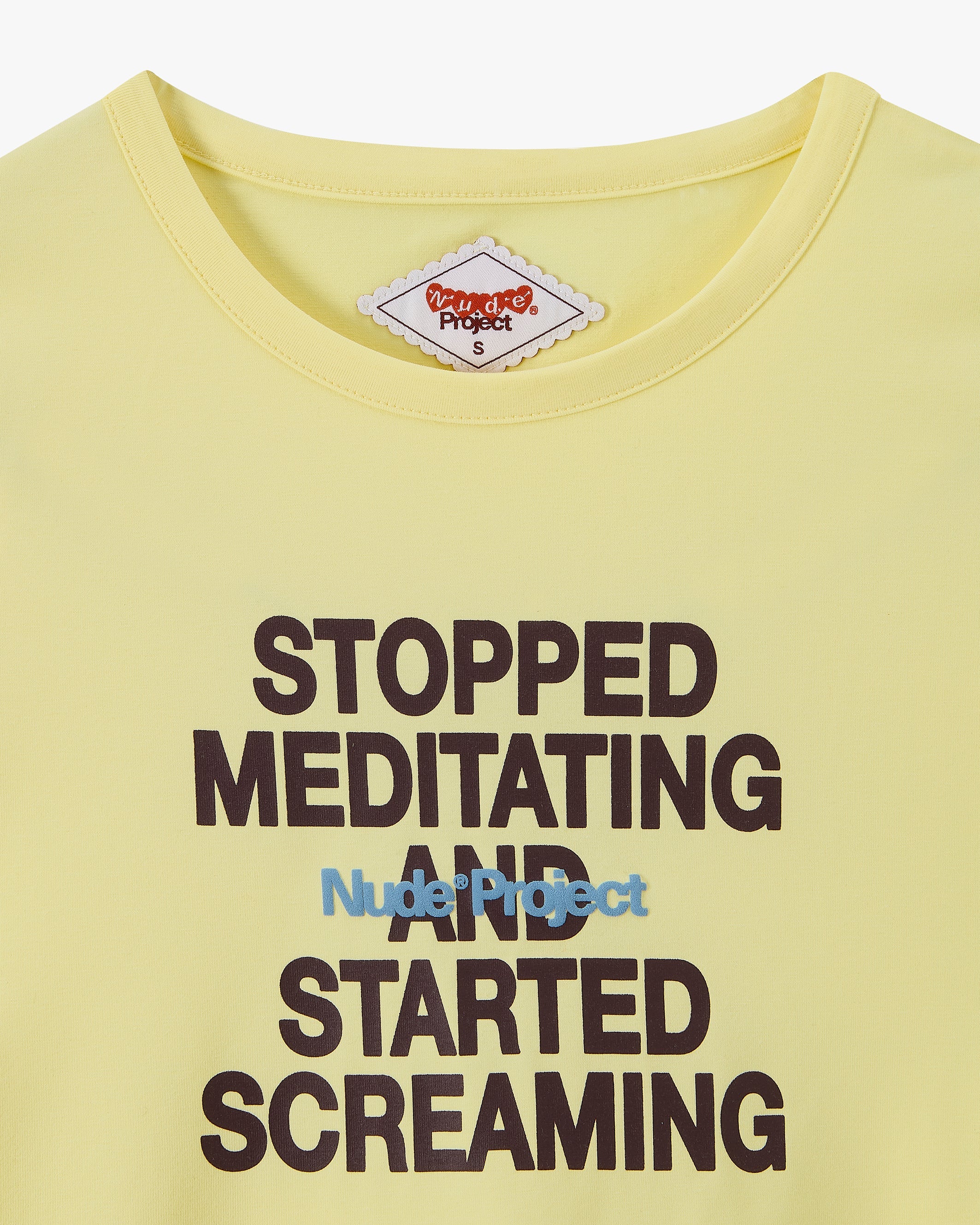 Routine Baby Tee Yellow