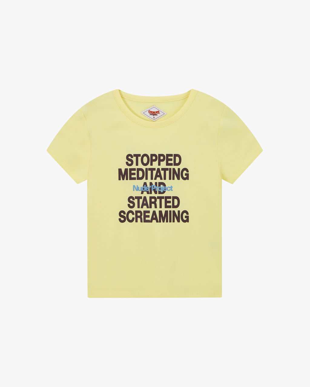 Routine Baby Tee Yellow