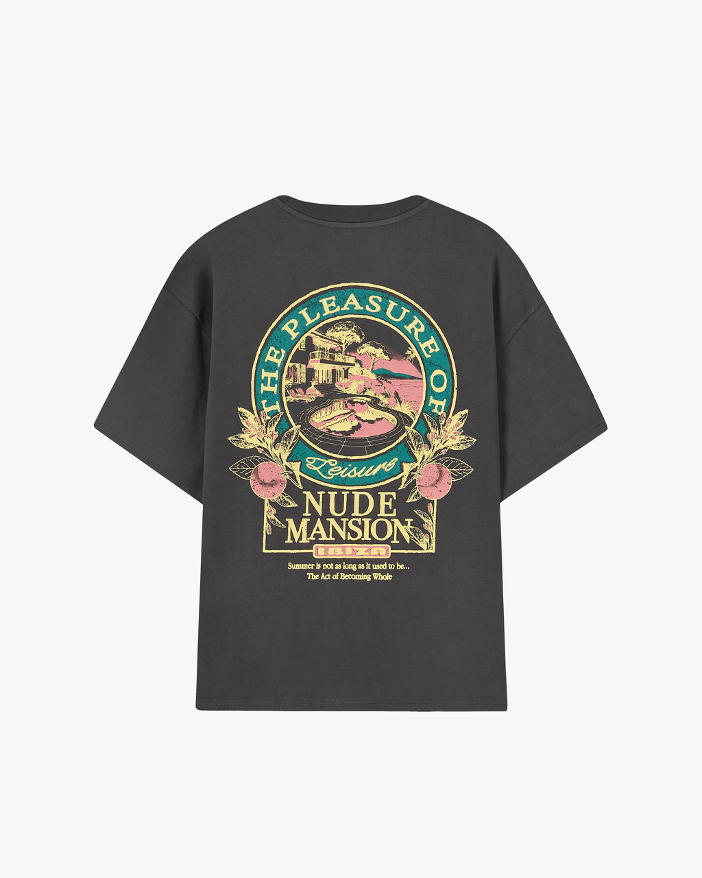 Camiseta Mansion Gris Oscuro