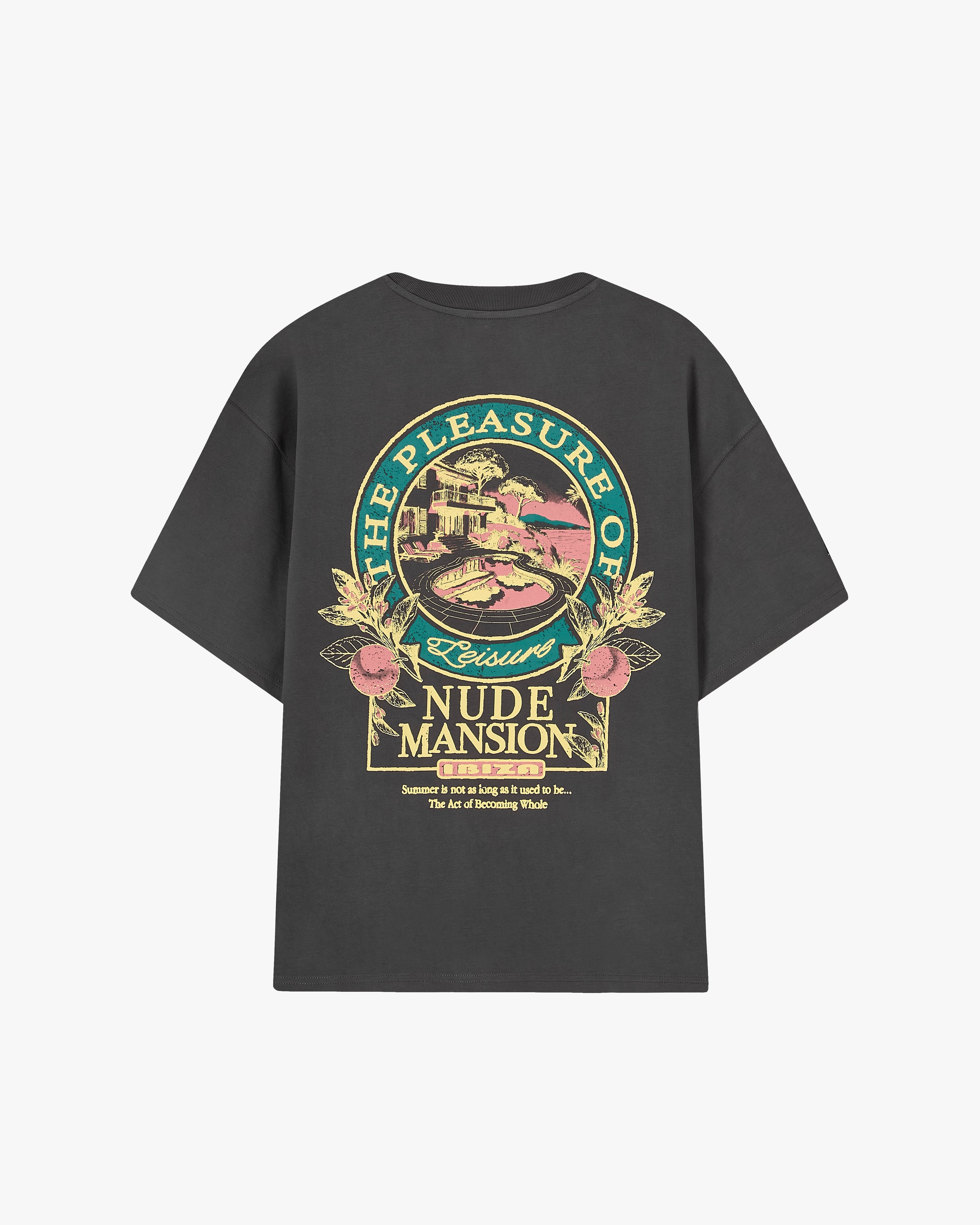 Camiseta Mansion Gris Oscuro