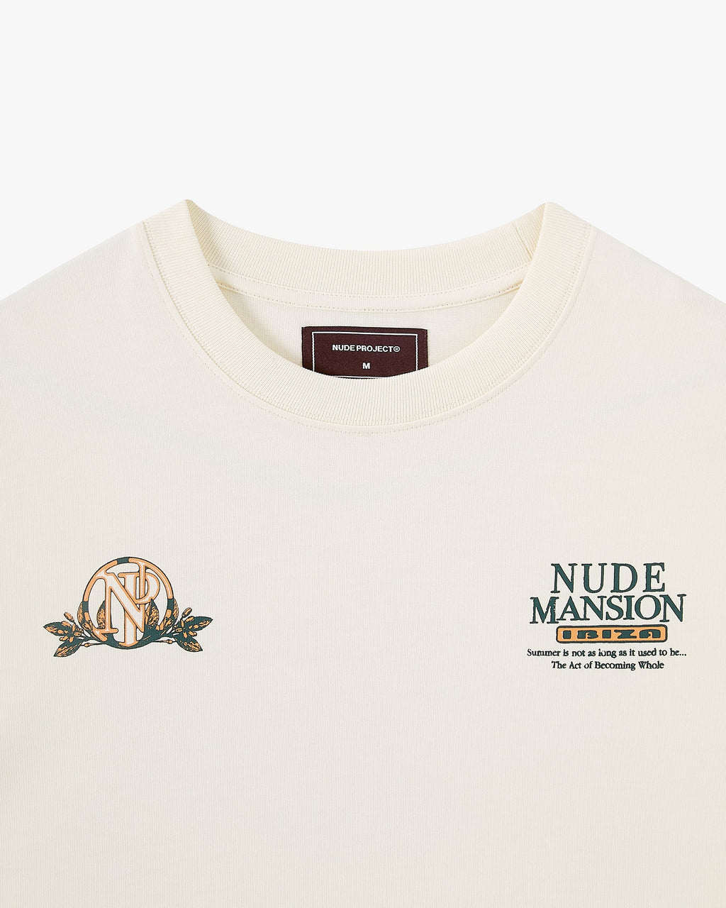 Camiseta Mansion Blanco Crema