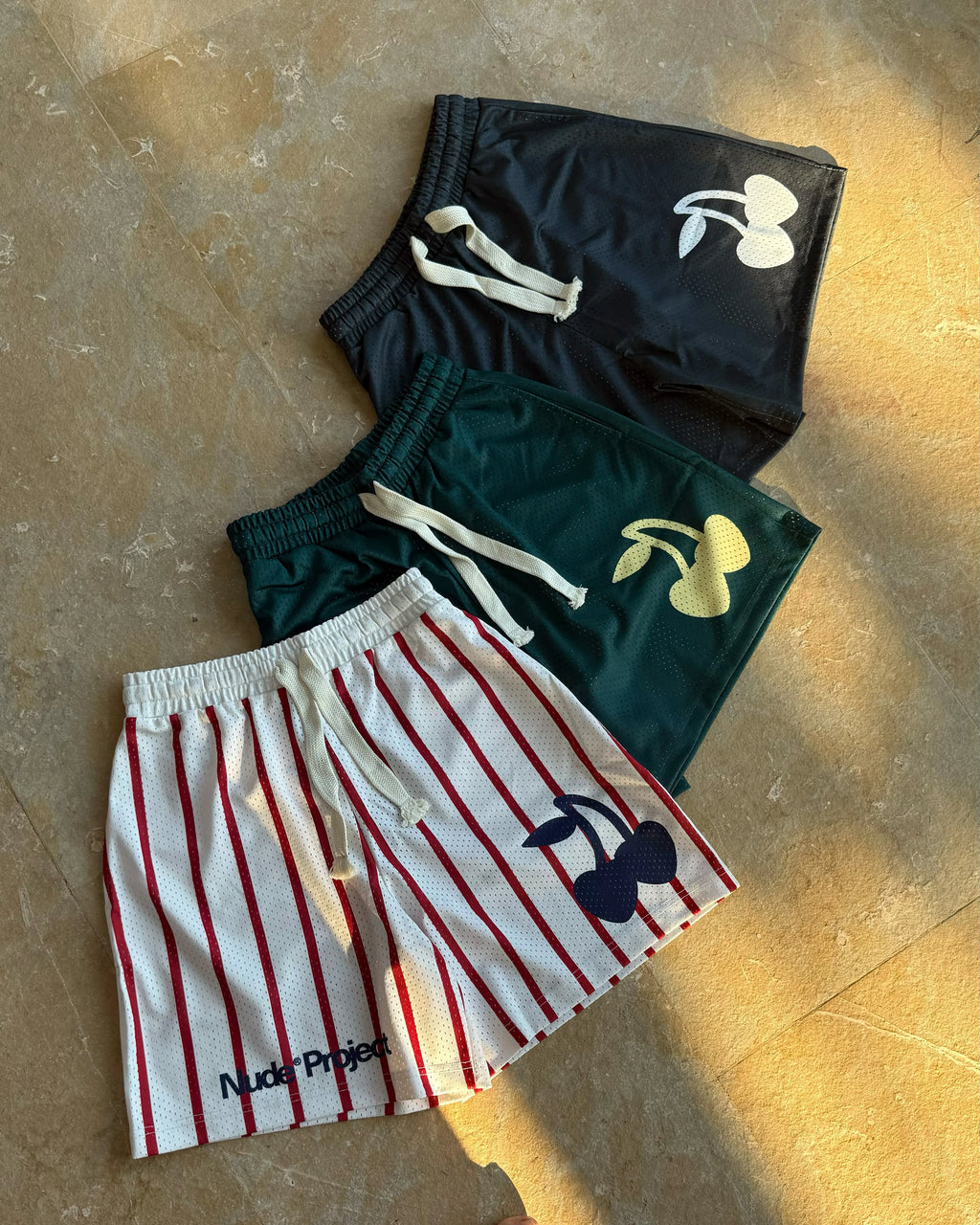 Pantalón Corto Stripes Mesh