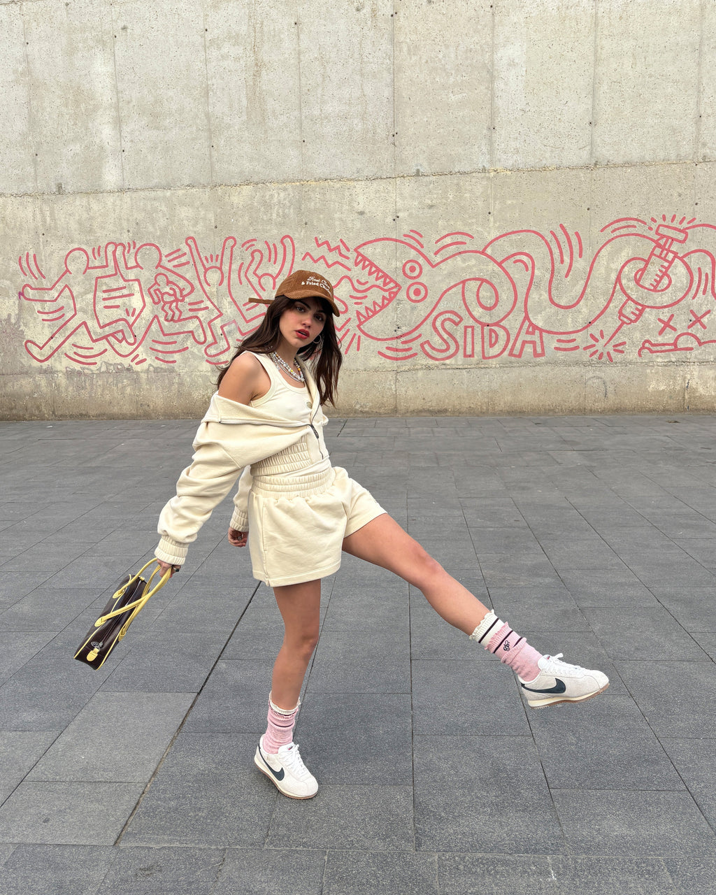 Sudadera Typa Day Blanco Crema