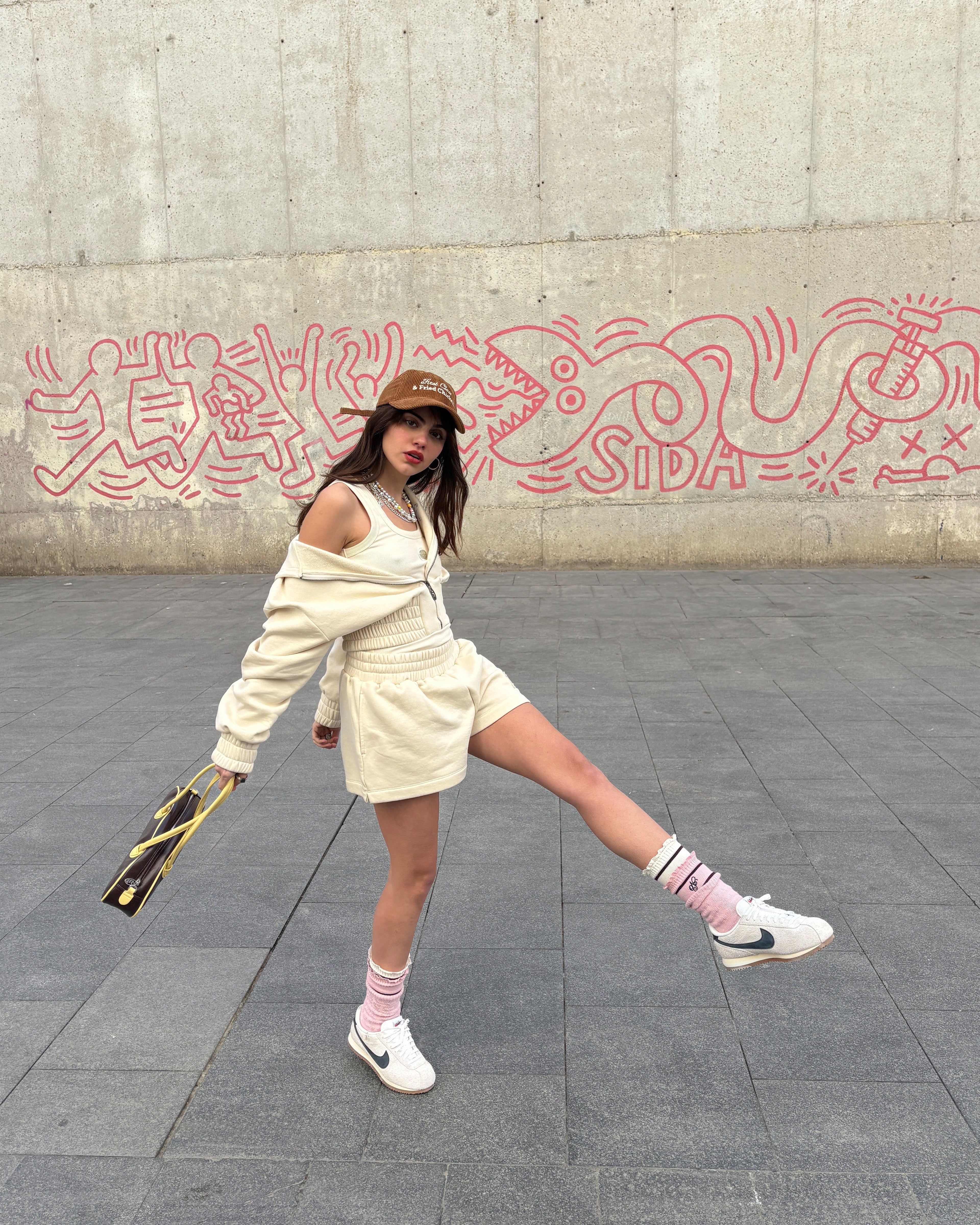 Sudadera Typa Day Blanco Crema