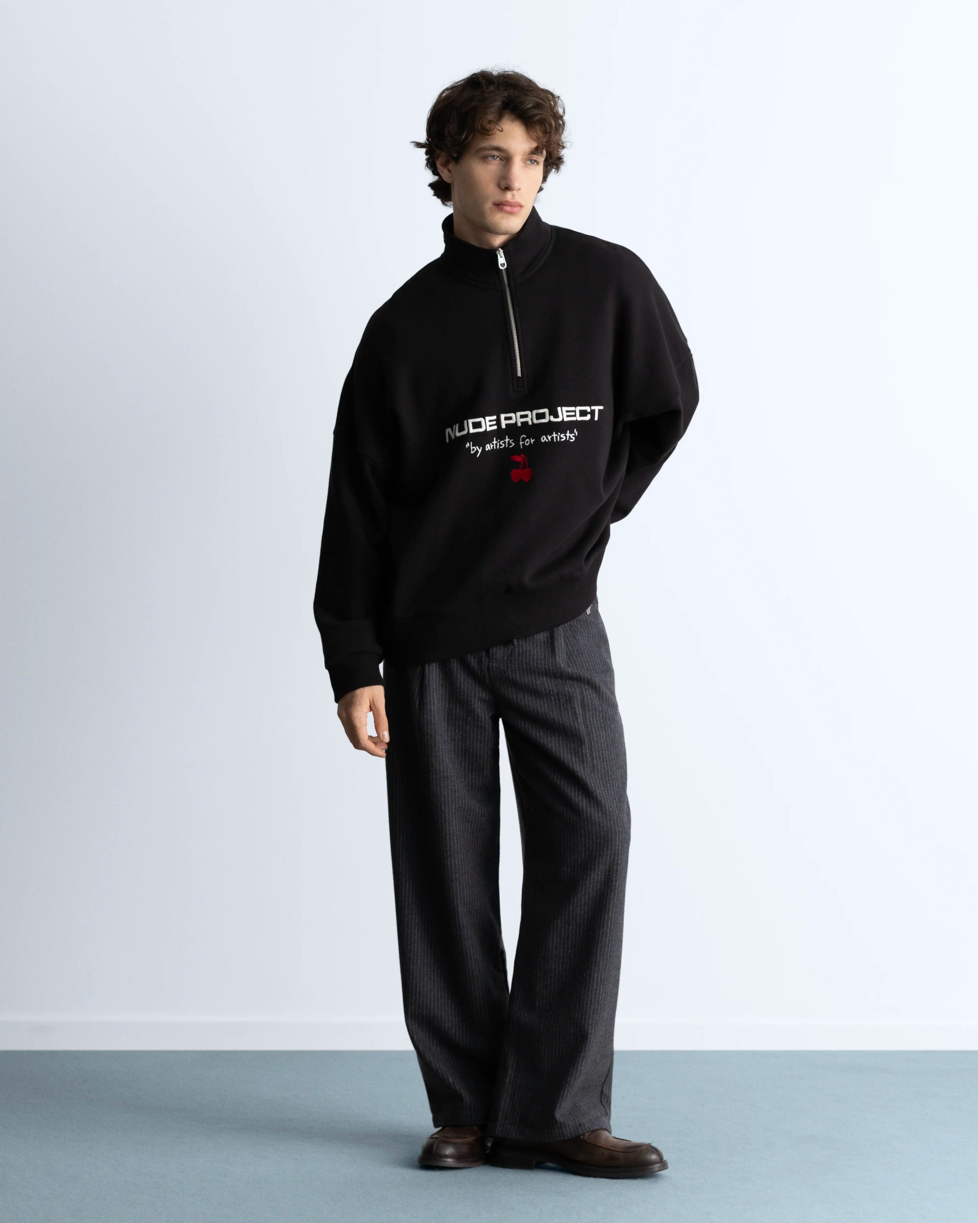 Sport Quarter-Zip Black