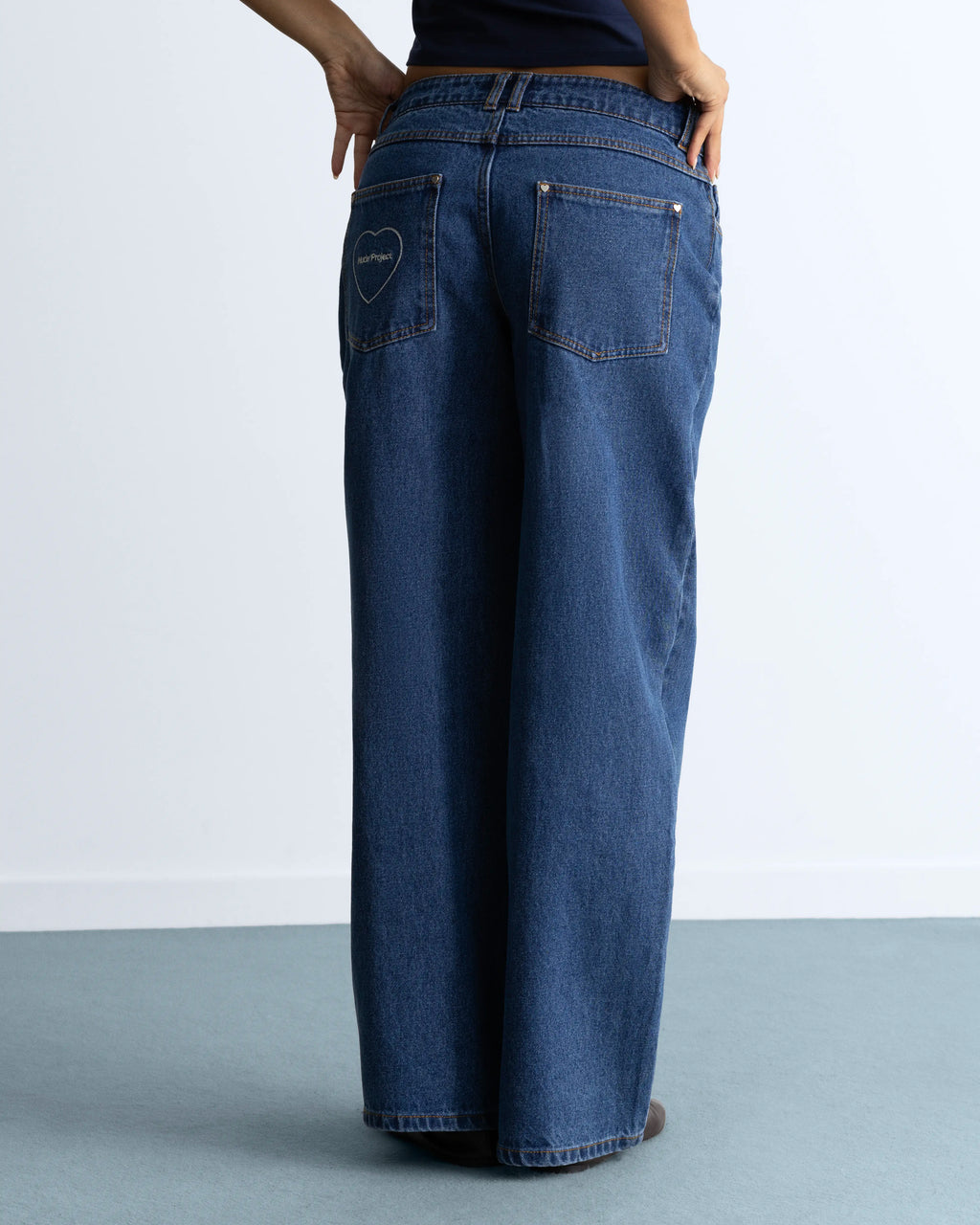 Pantalón Baggy Indigo Old Woman