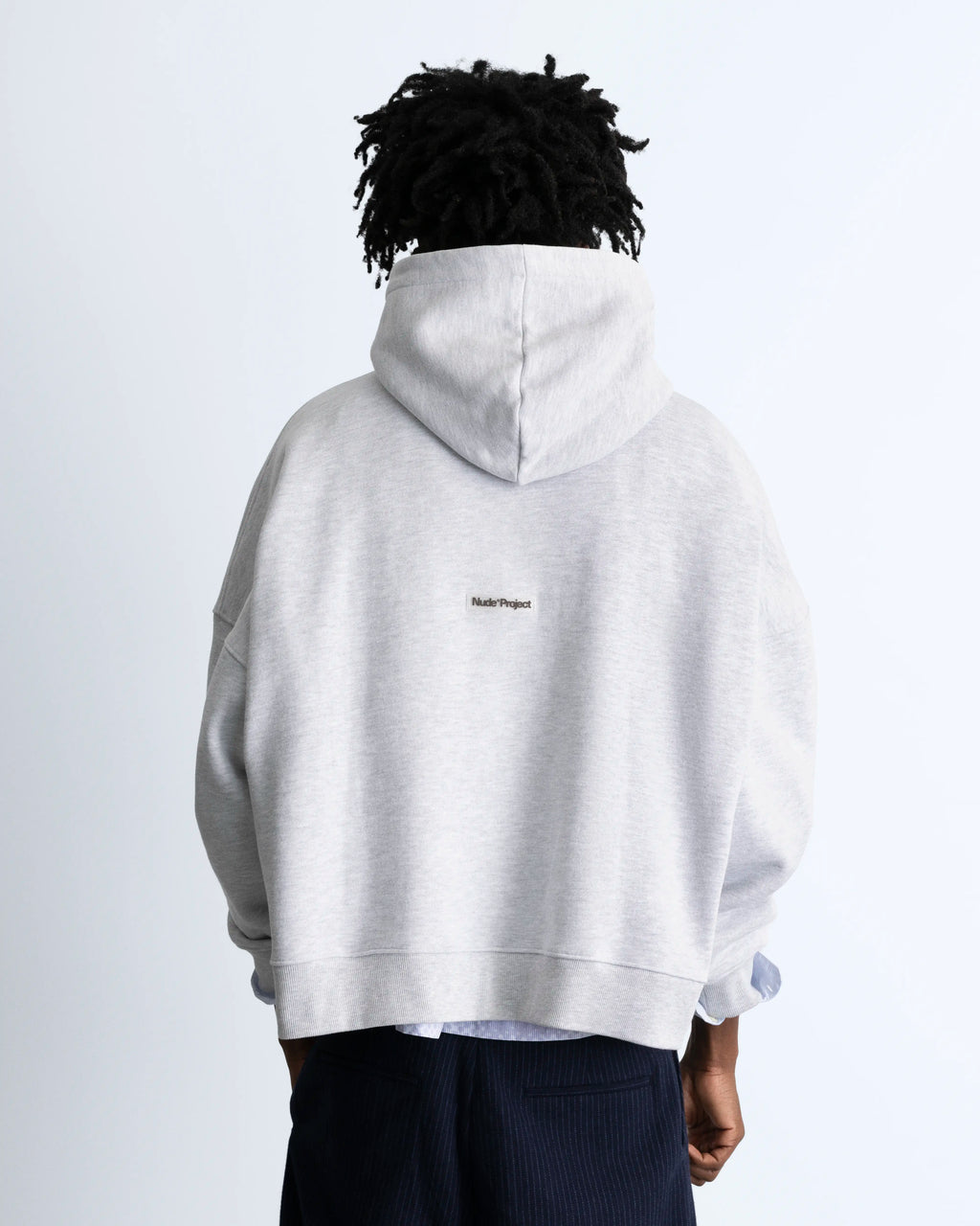 Location Boxy Hoodie Grey