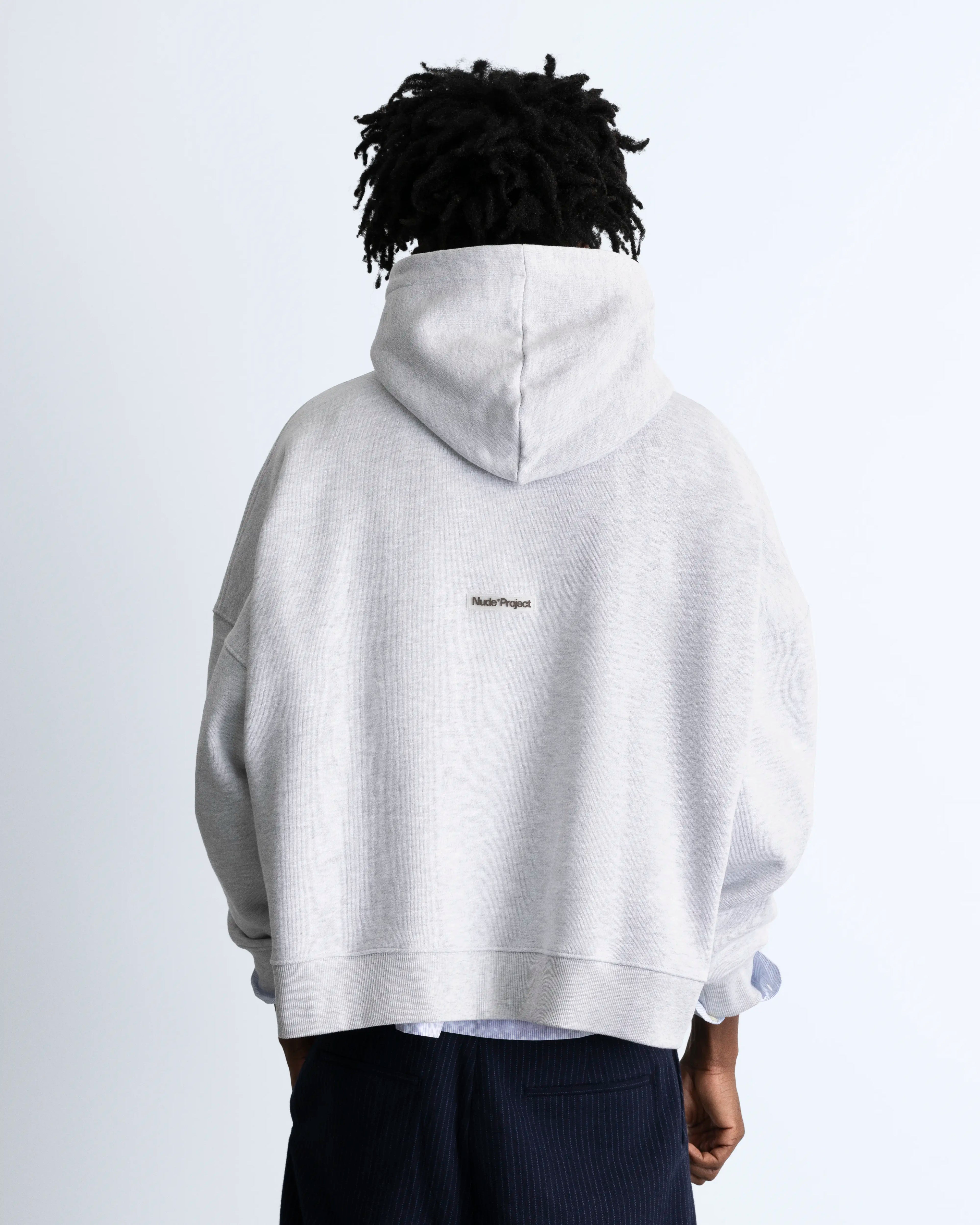 Location Boxy Hoodie Grey