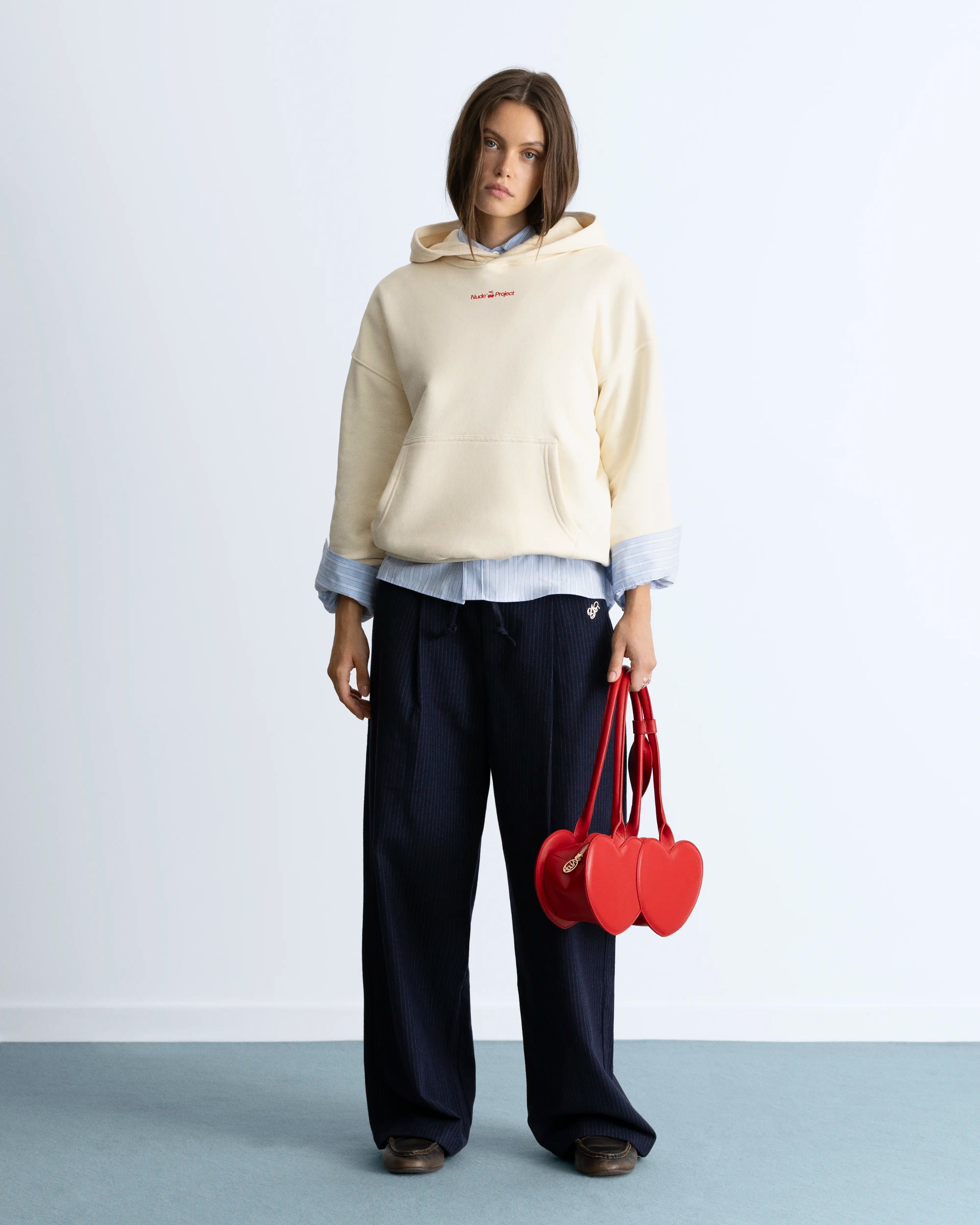 Cherry Logo Hoodie Marshmallow