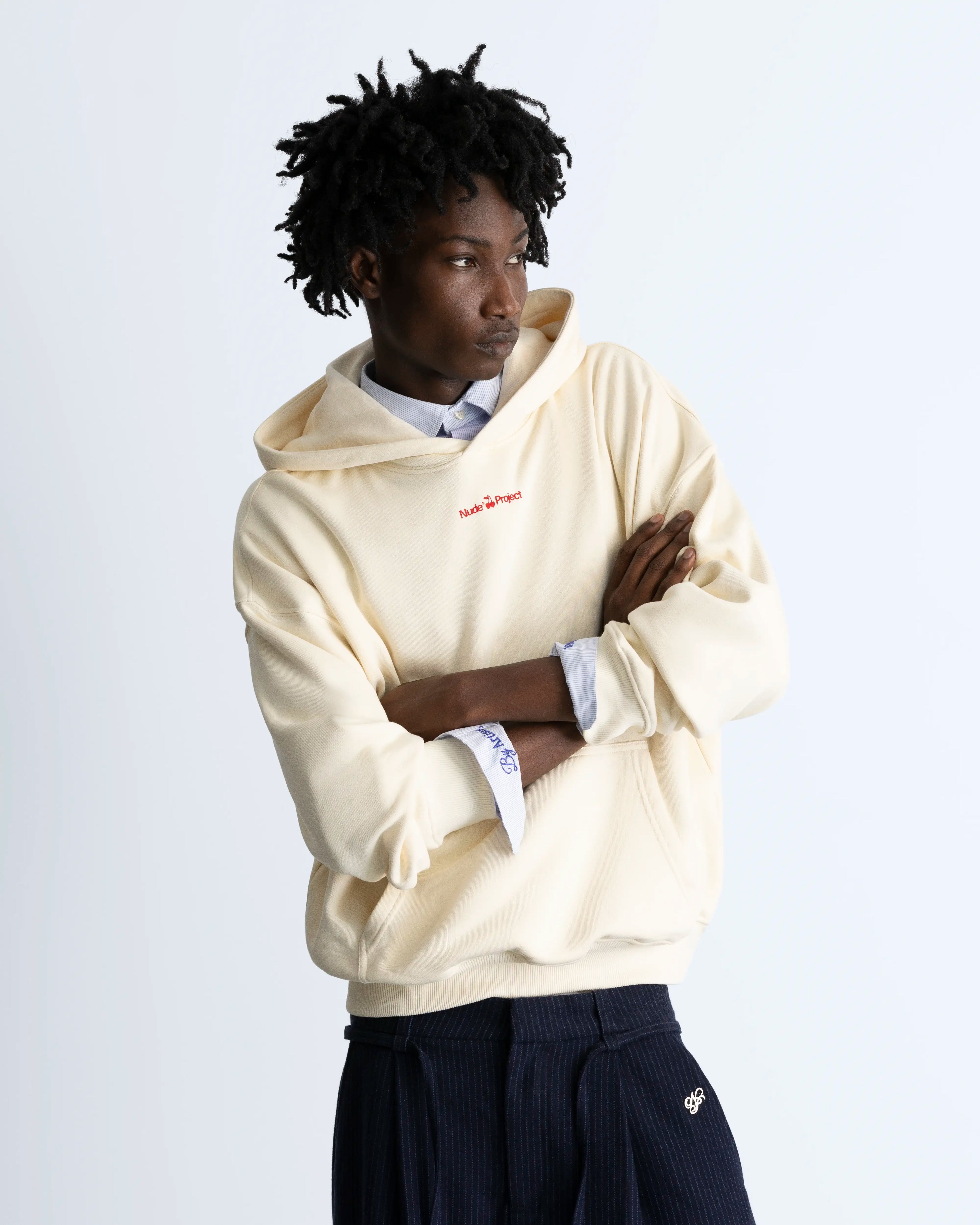 Cherry Logo Hoodie Marshmallow