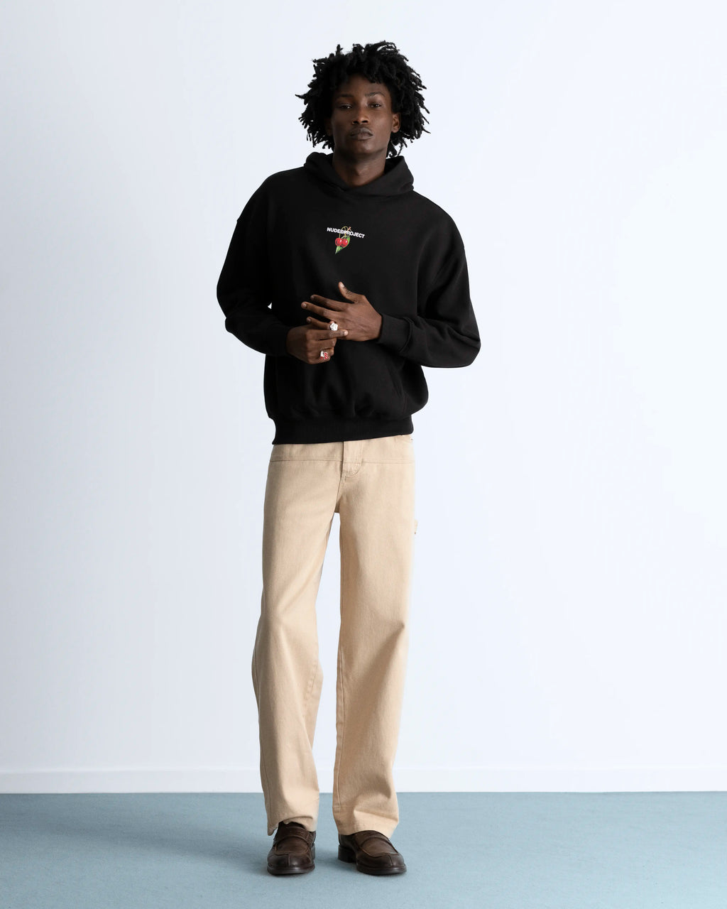 Locally Hated Cherry Hoodie Black