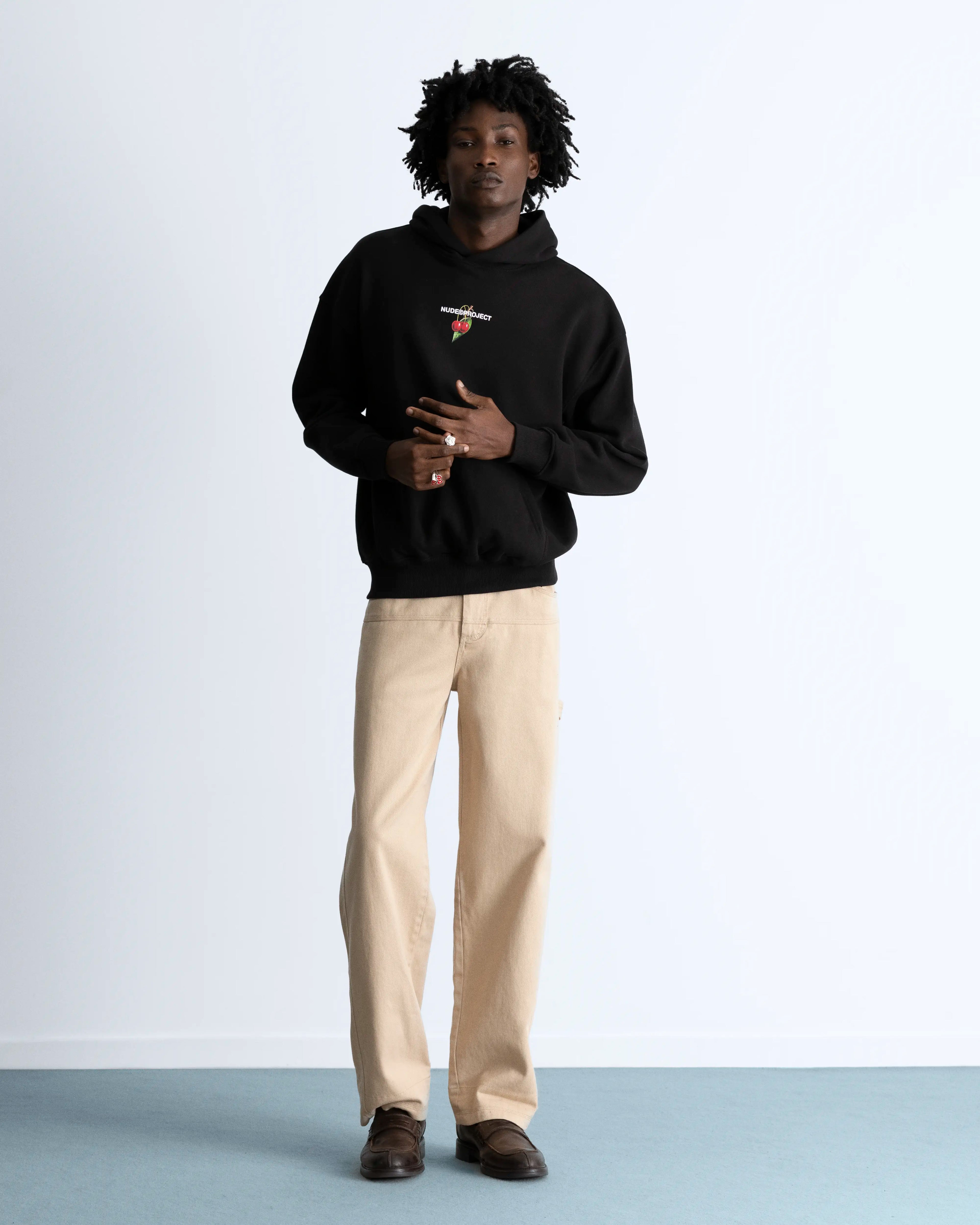 Locally Hated Cherry Hoodie Black