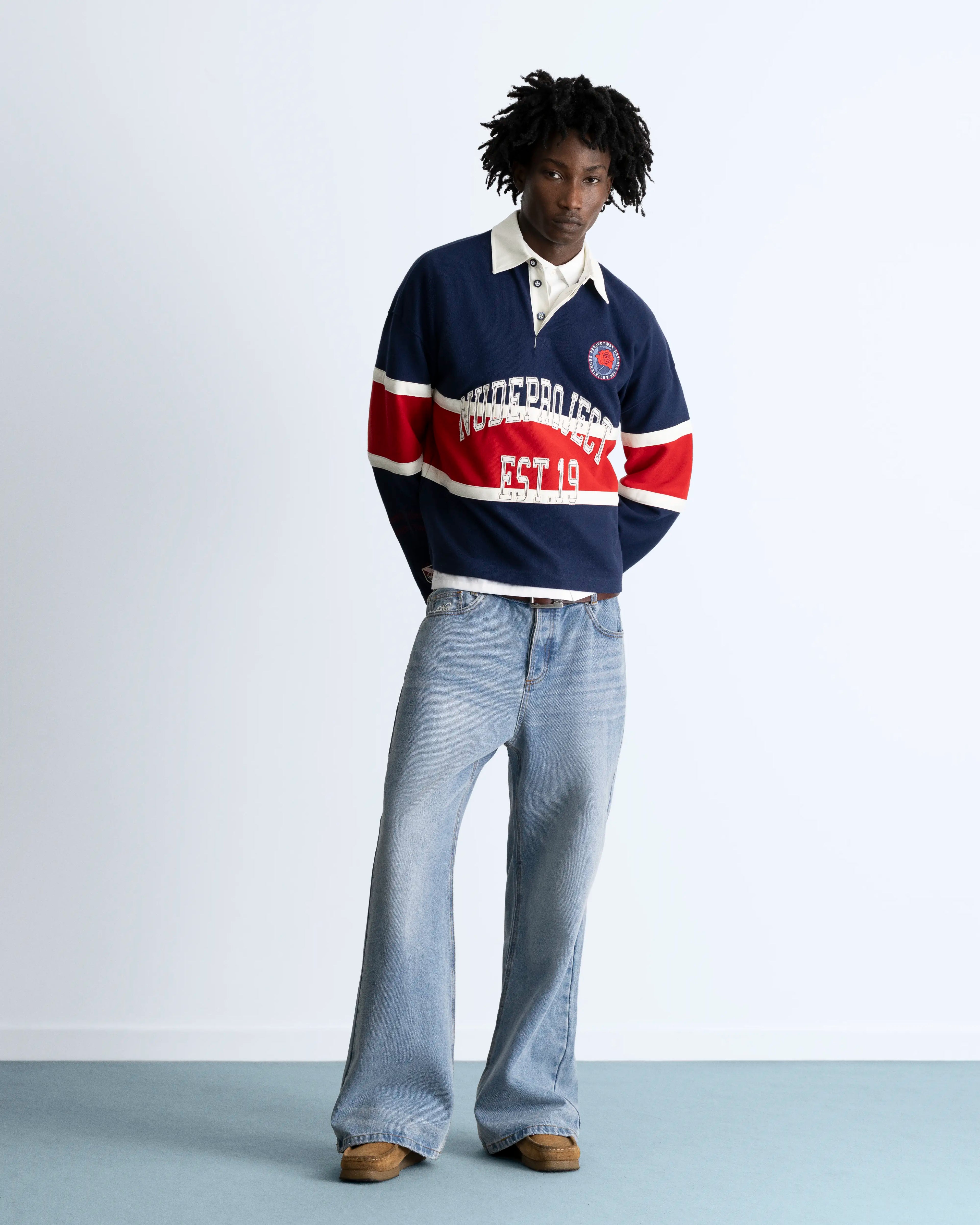 Auba Polo Rugby Navy