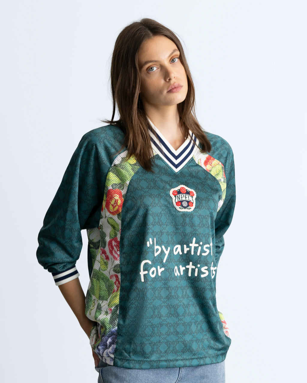 Blaze Football Long-Sleeve Tee Green