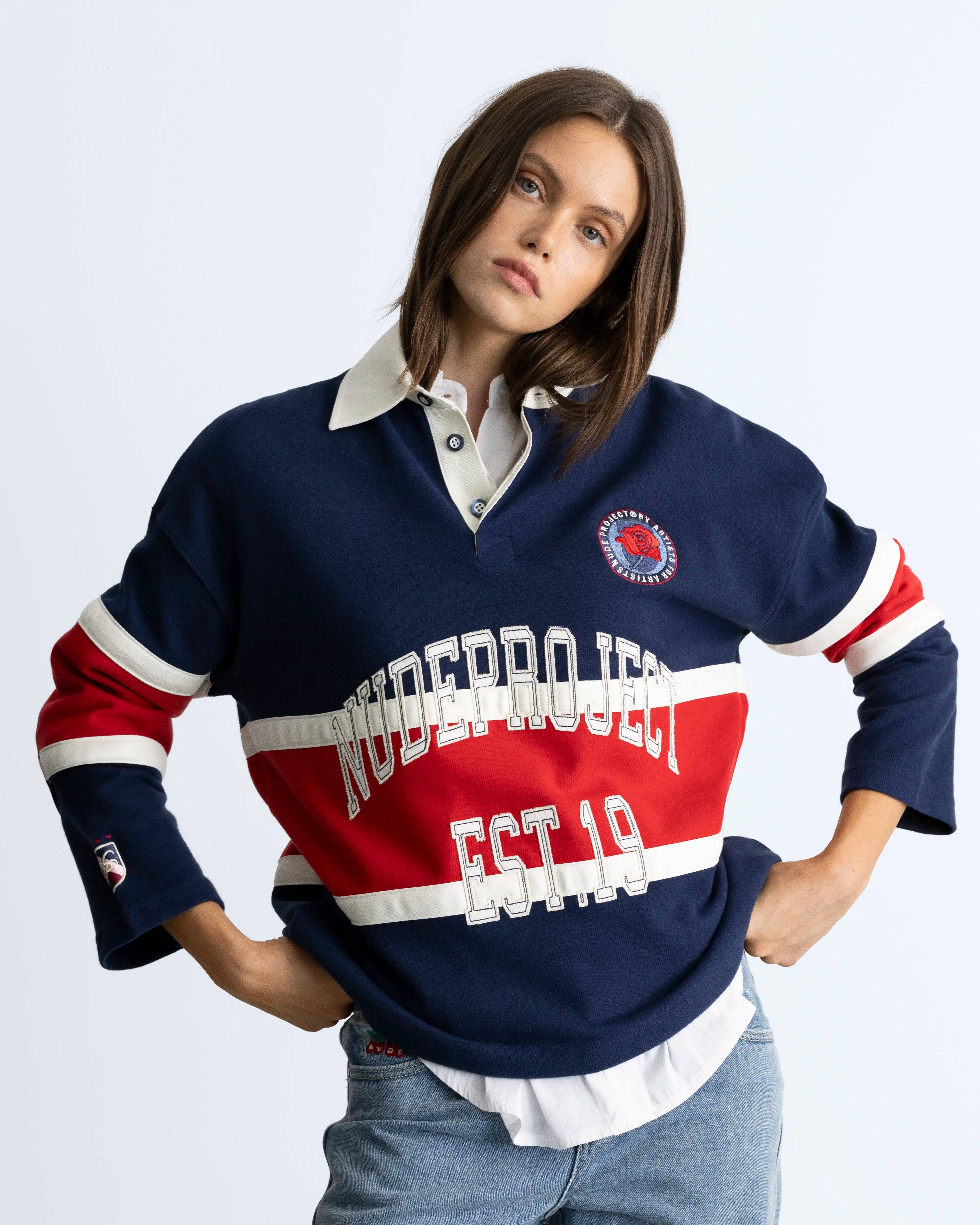 Auba Polo Rugby Navy