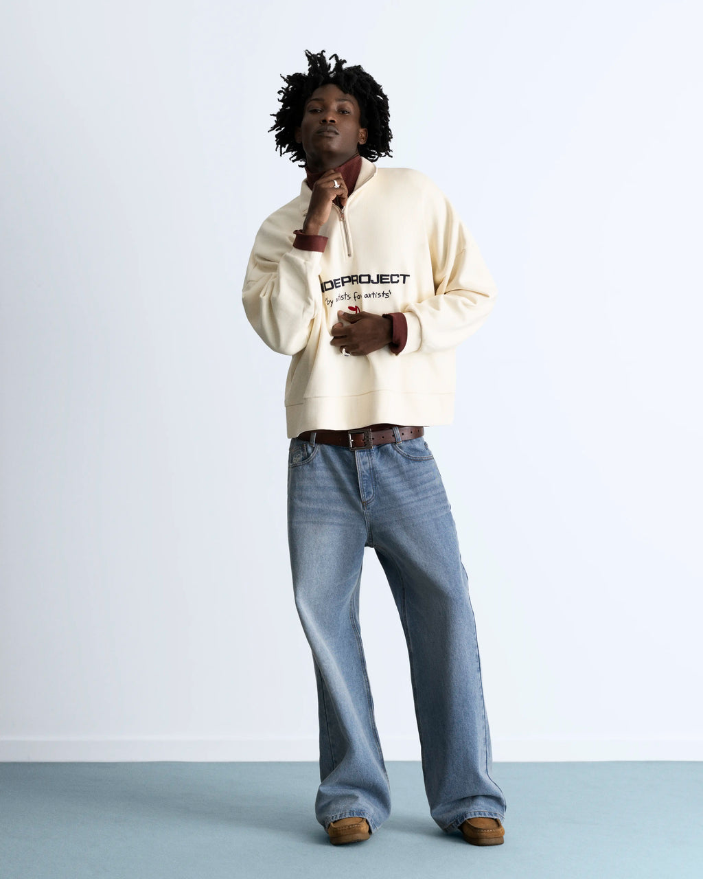 Sport Quarter-Zip Marshmallow