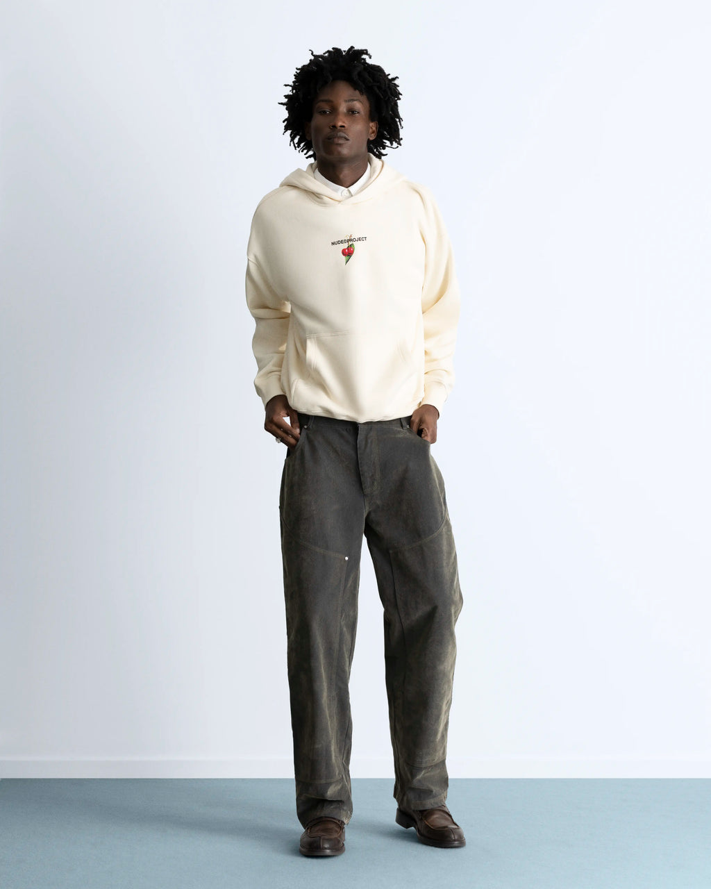 Locally Hated Cherry Hoodie Marshmallow