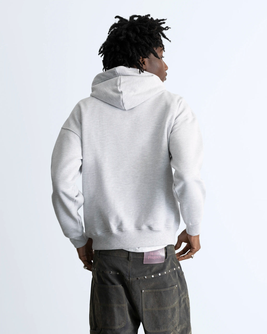 Mindset Hoodie Grey Melange