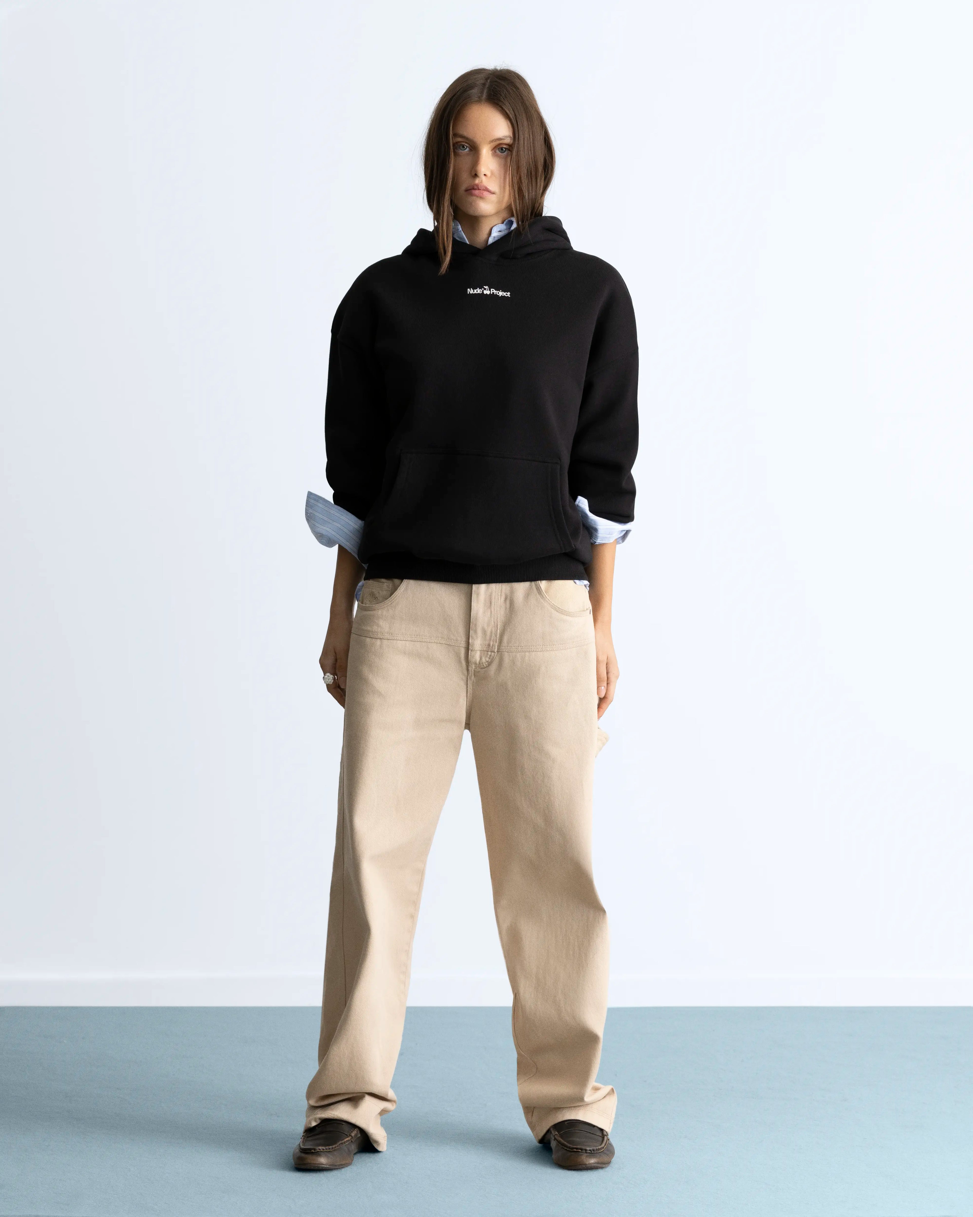 Cherry Logo Hoodie Black