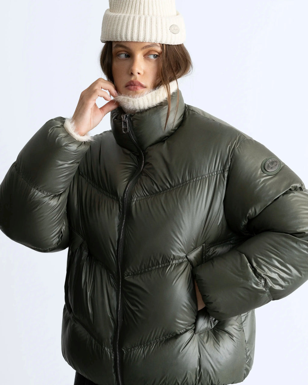 Real Down Og Puffer Jacket Green