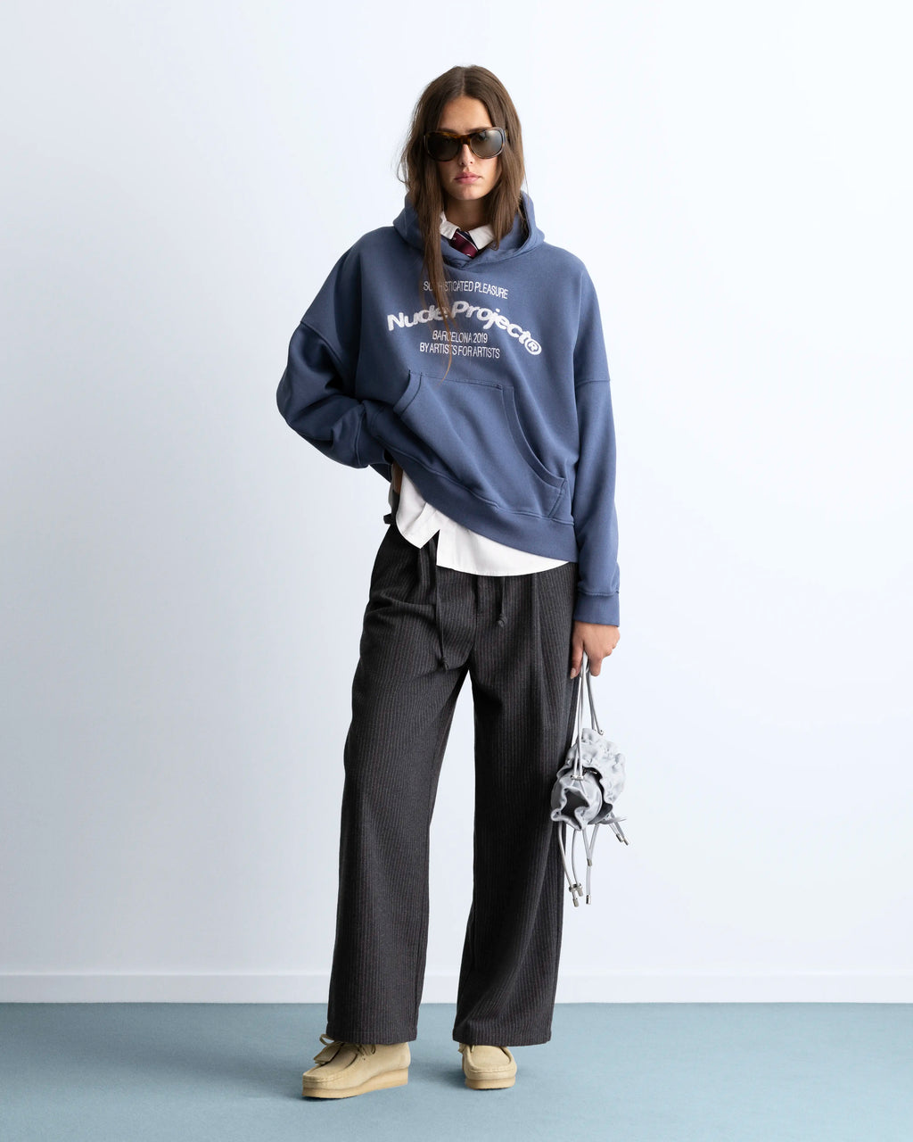 Sudadera Boxy Liberty Azul