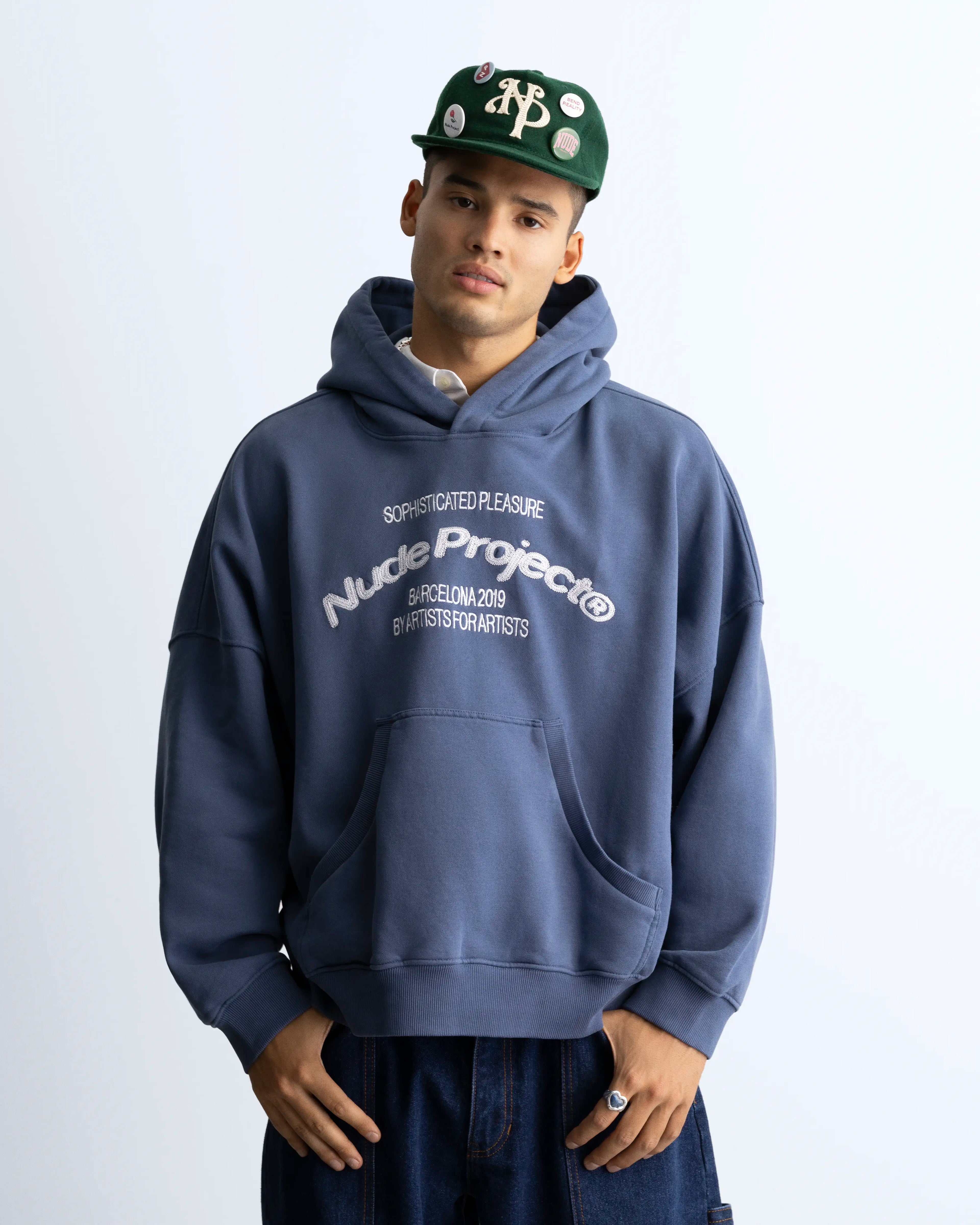 Sudadera Boxy Liberty Azul