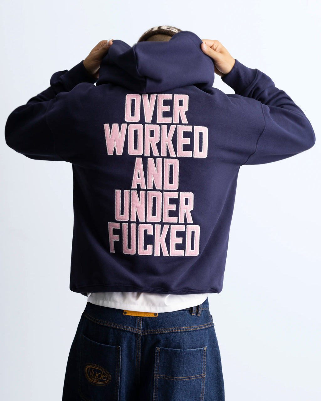 OWUF Hoodie Navy