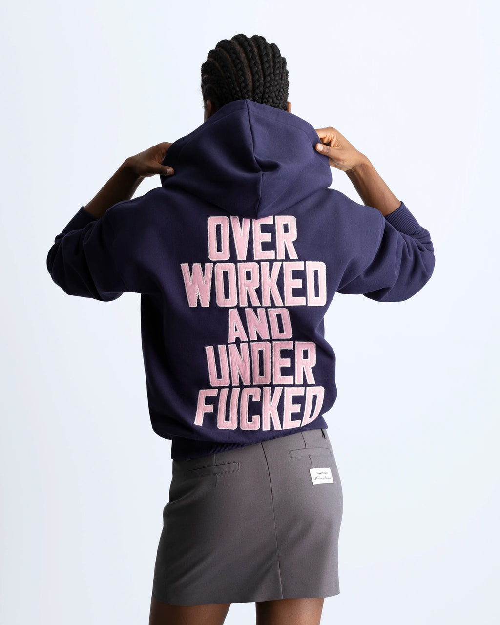 OWUF Hoodie Navy