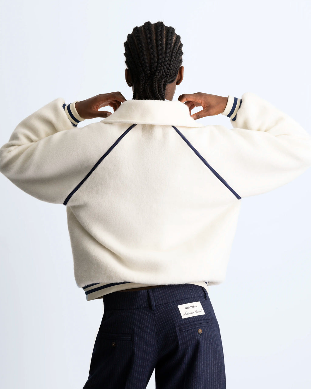 Teddy Quarter-Zip Polar Marshmallow