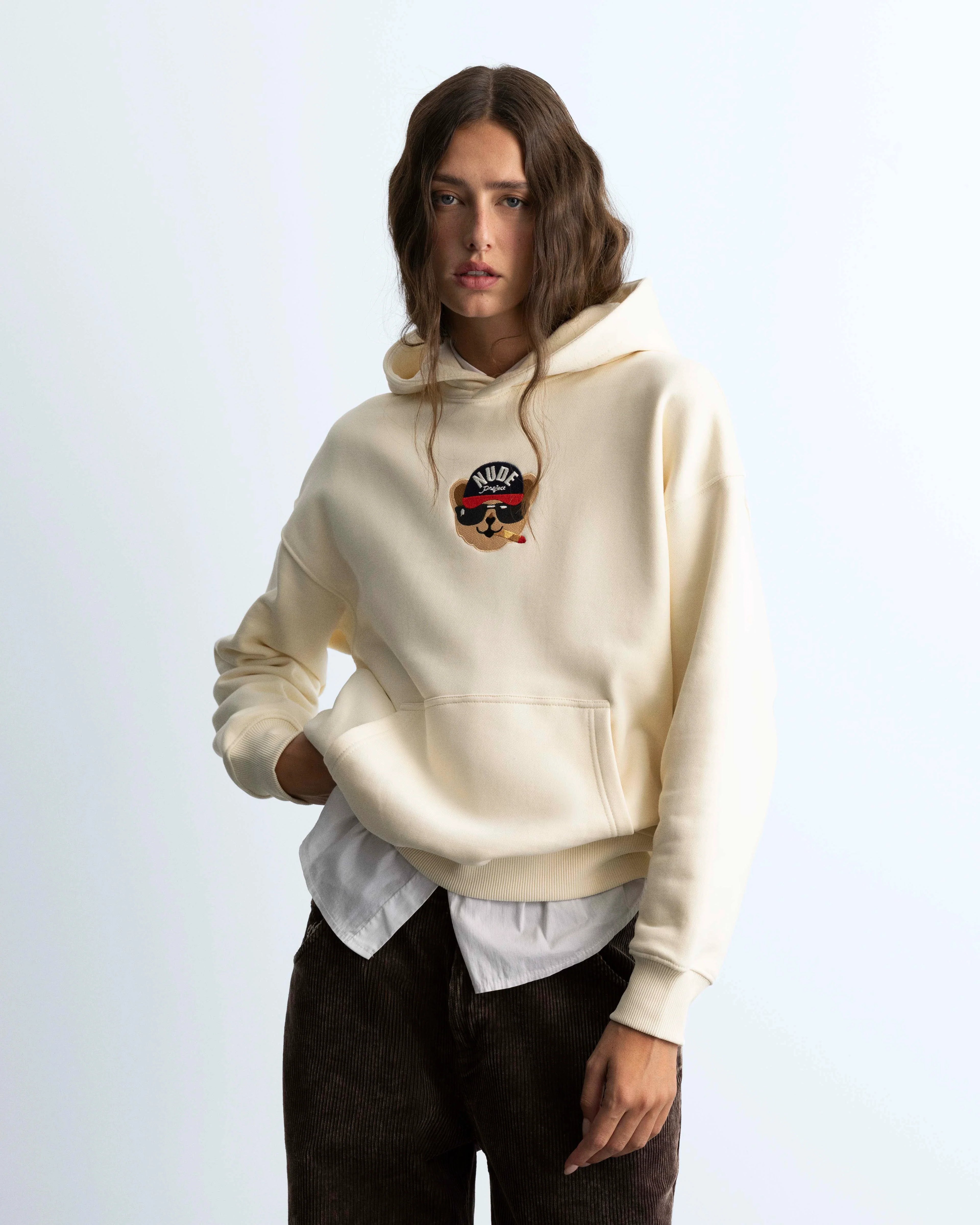 Teddy Hood Marshmallow