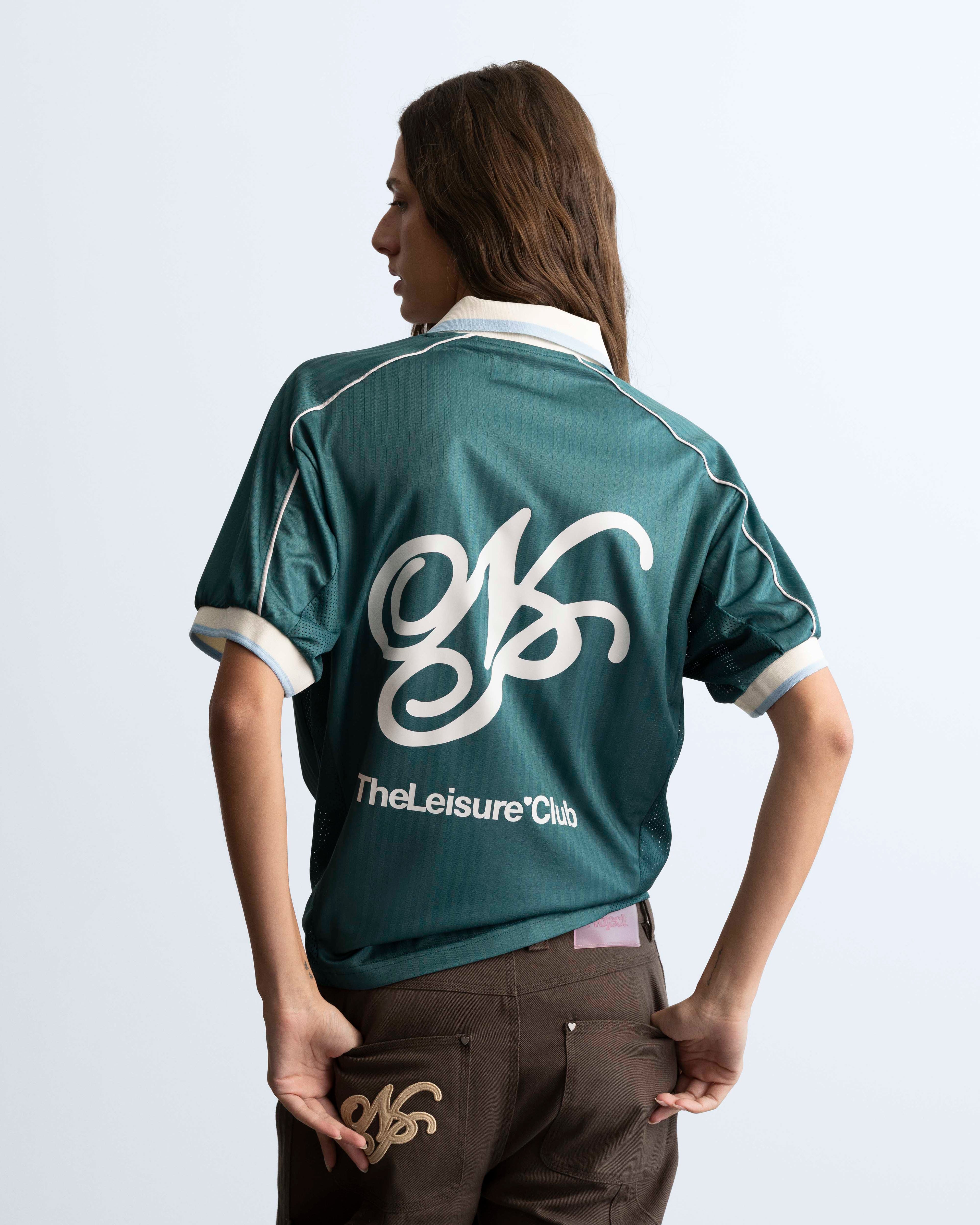 Basic Football Tee Green