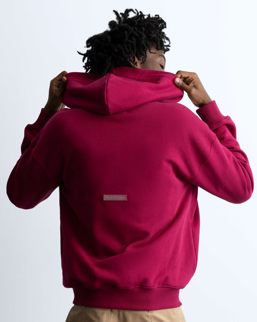 Gravity Zip-Up Hoodie Burgundy
