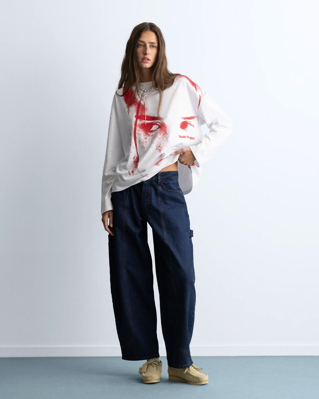 Pantalón Vaquero Barrel Indigo