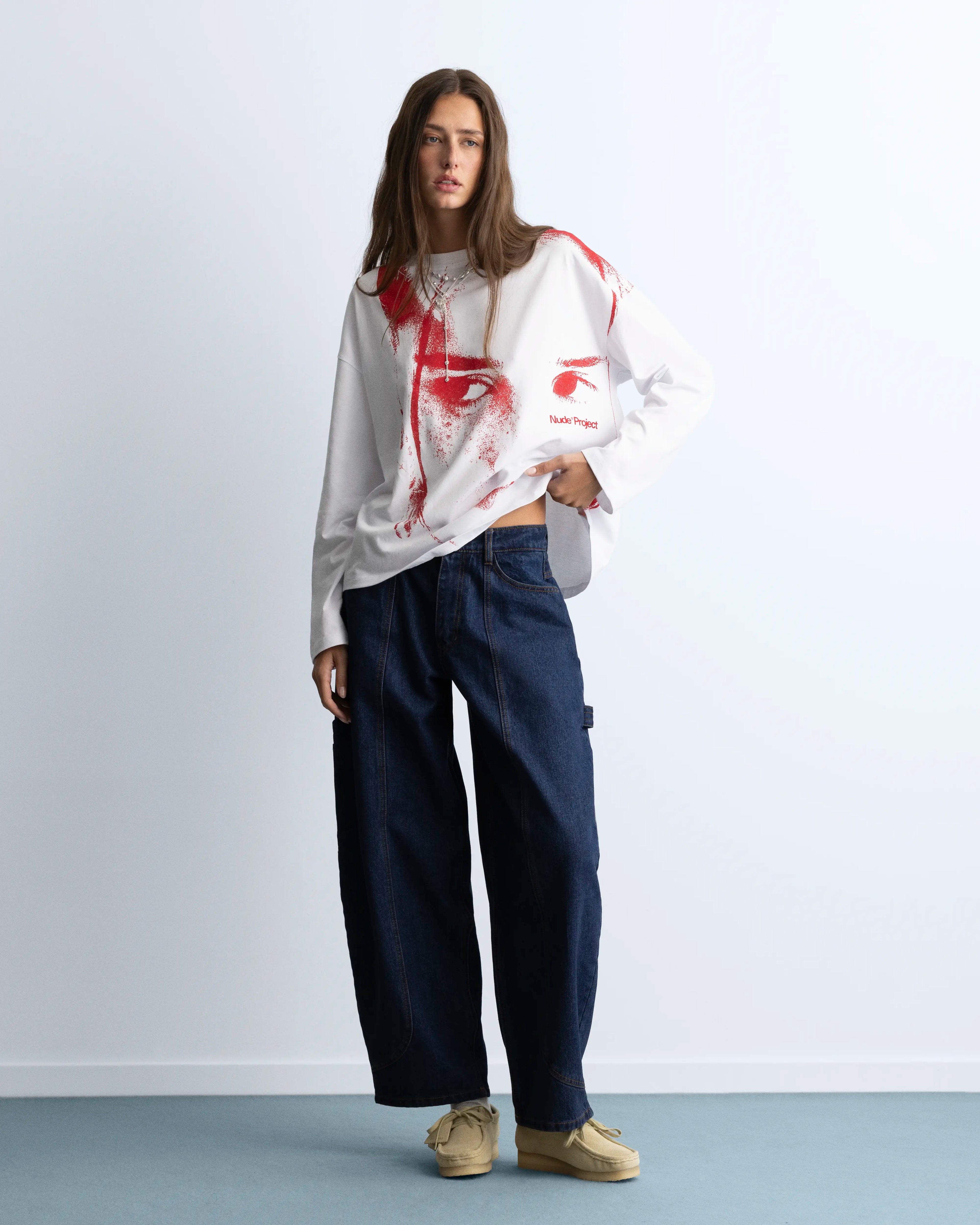 Pantalón Vaquero Barrel Indigo