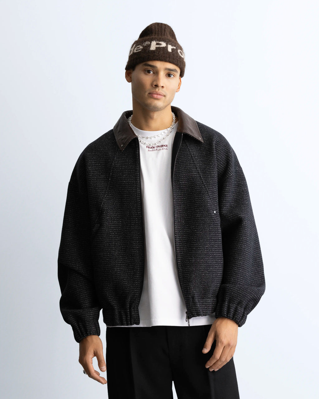 Chaqueta Bomber NY Wool