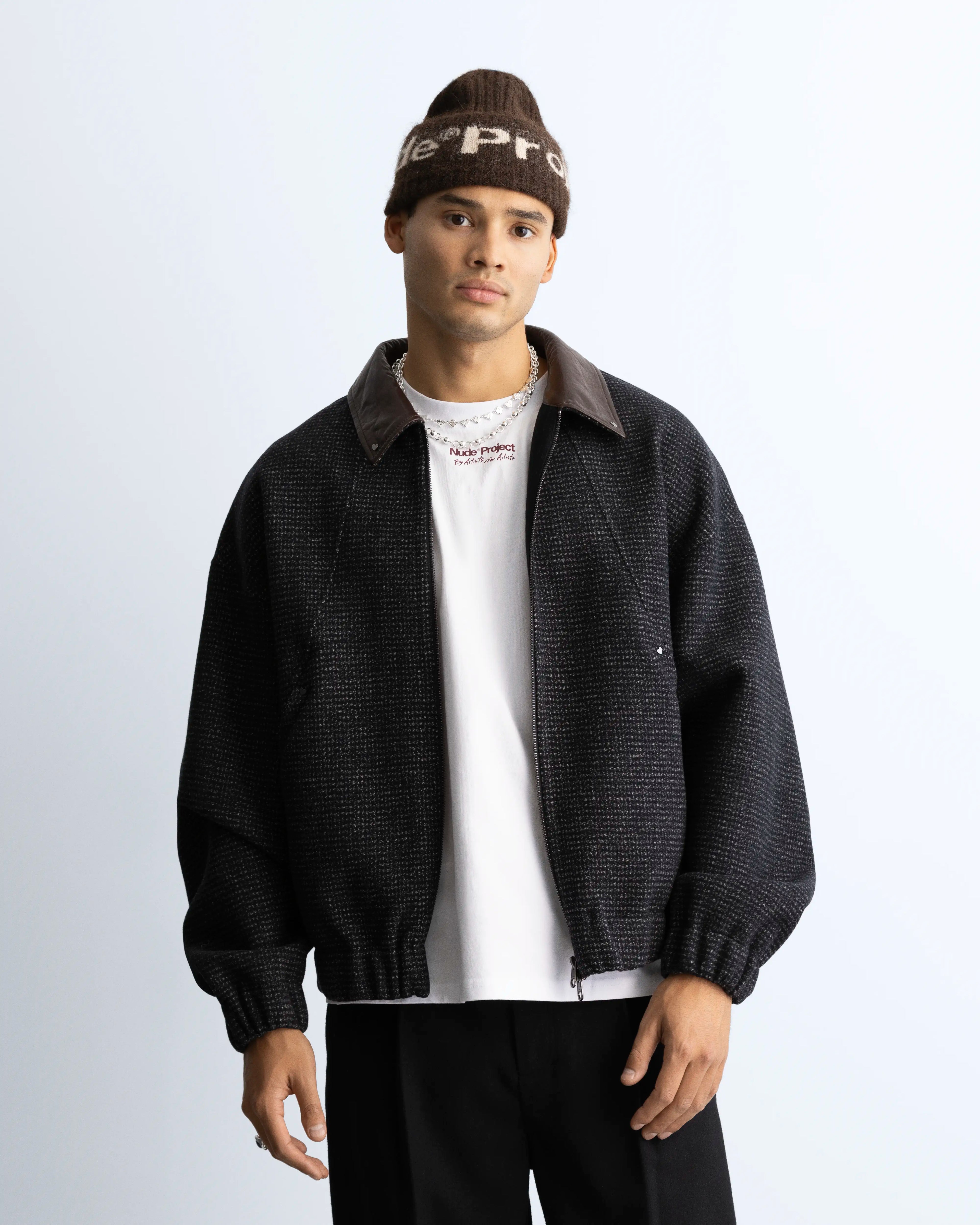 Chaqueta Bomber NY Wool