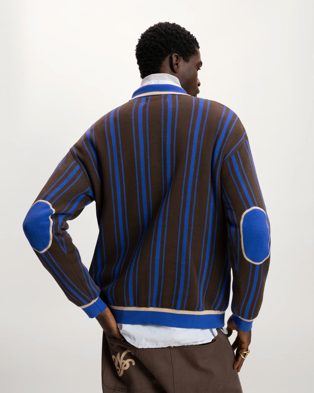 Legend Football Knit Polo Blue