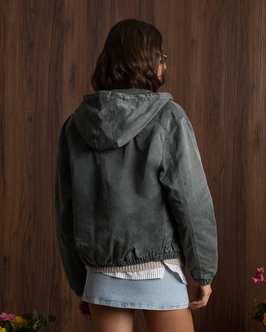 Chaqueta Worker Comfy Verde