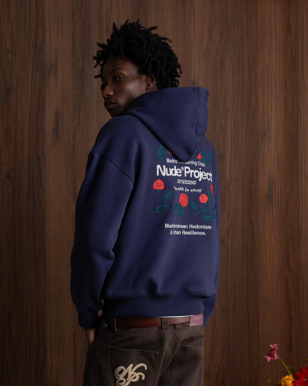 Garden Hoodie Navy