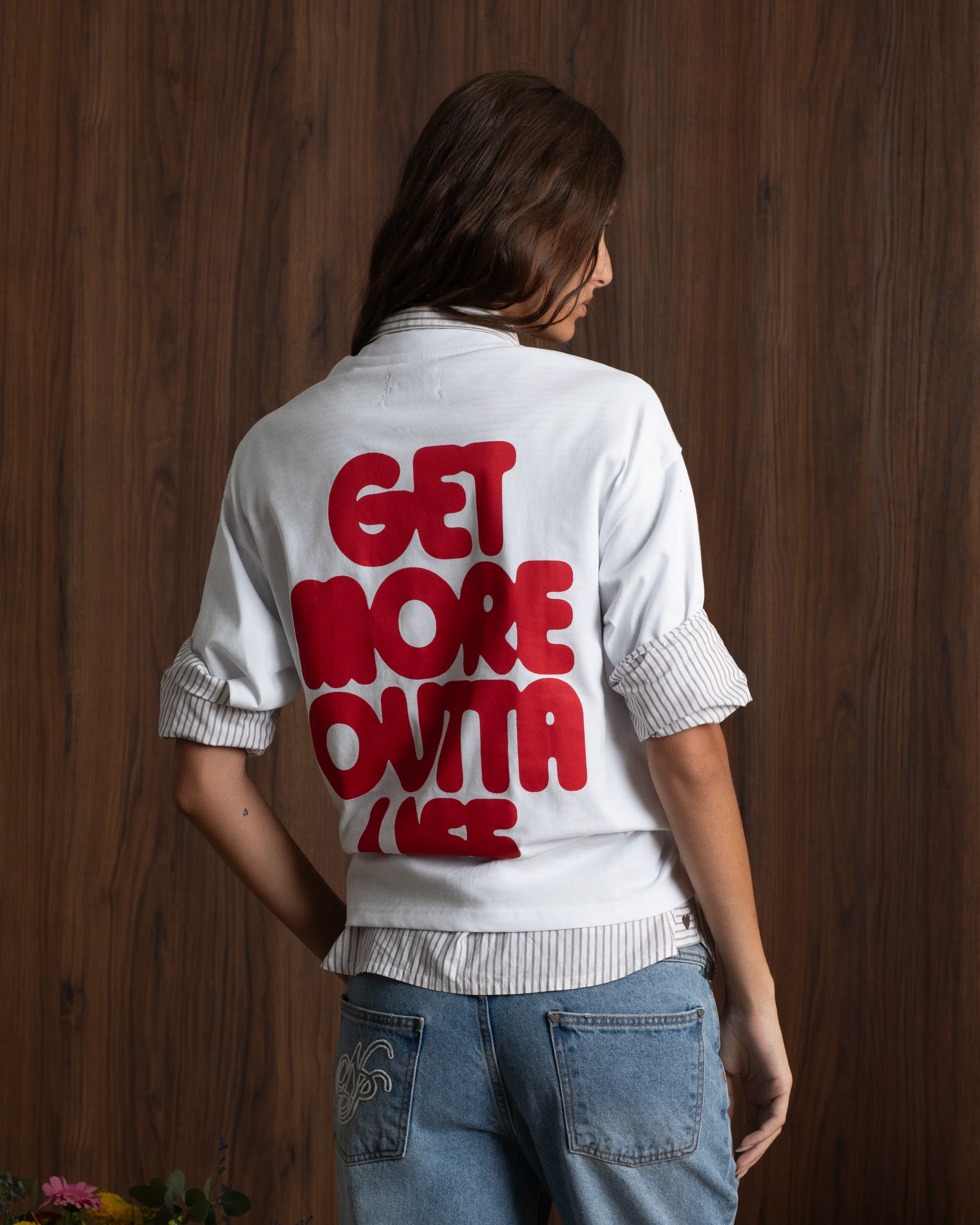 Always Late Tee White