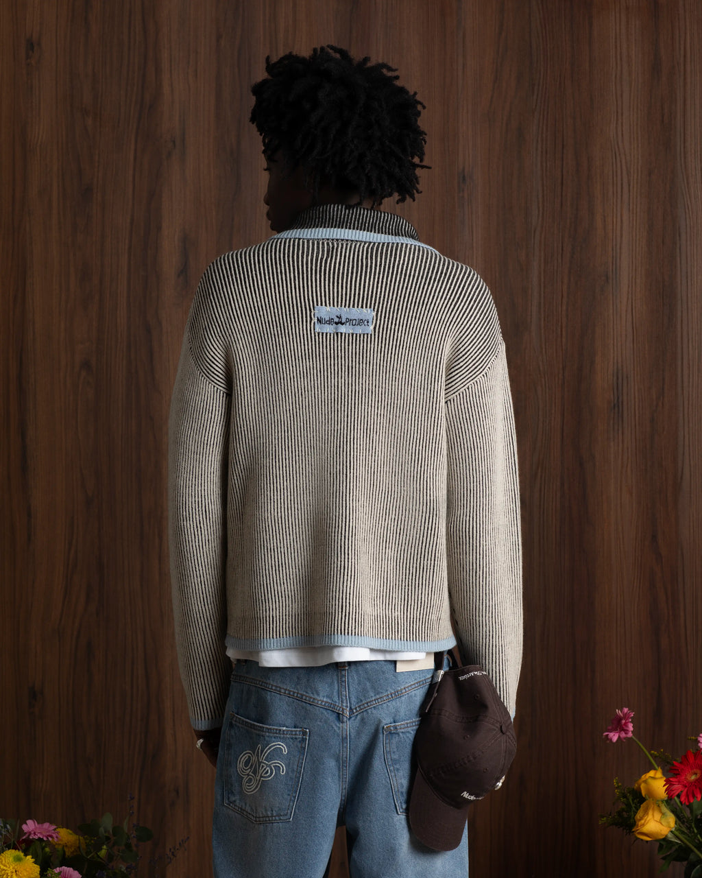 Cárdigan Con Cremallera Classy Azul