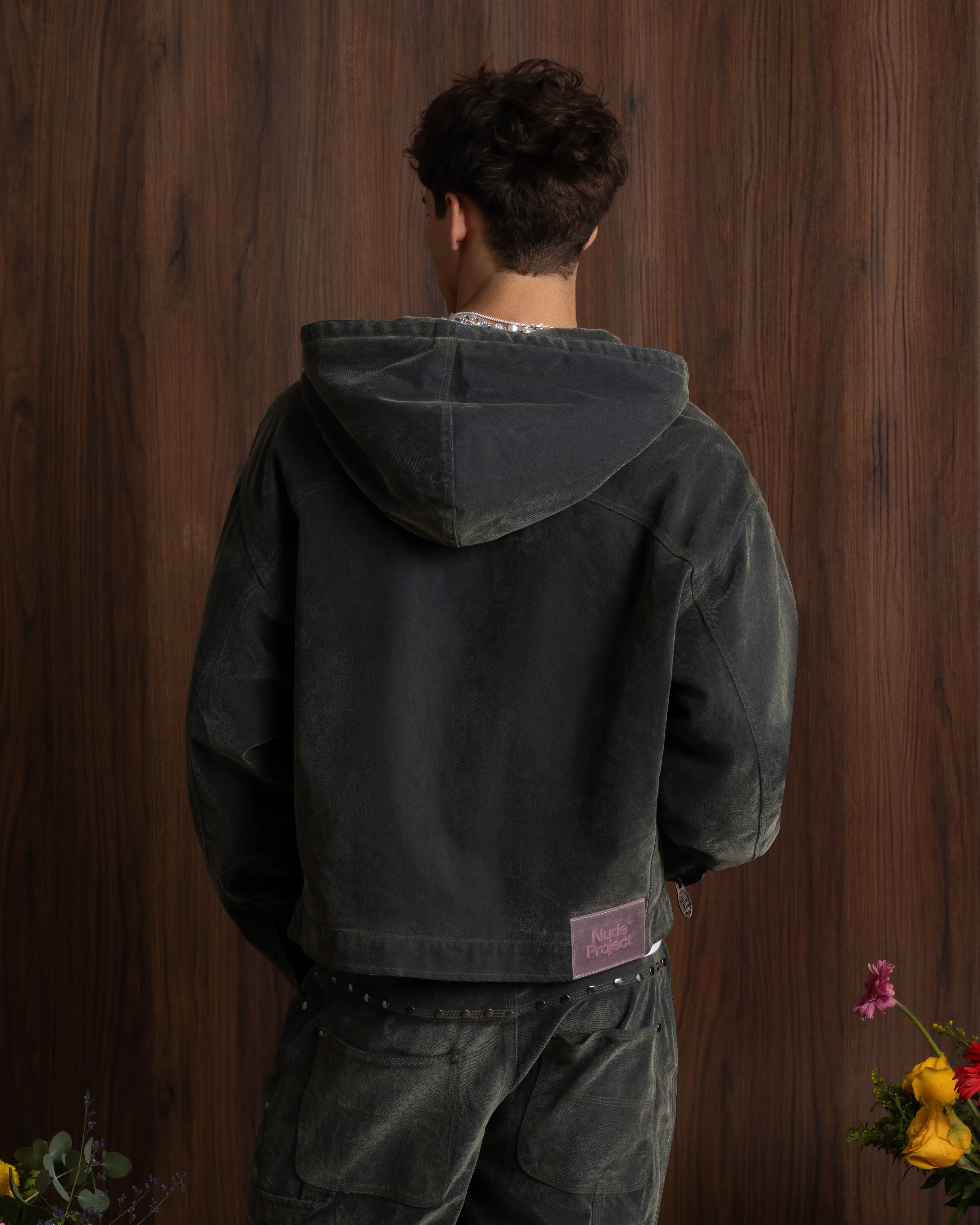 Chaqueta Worker Velvet Denim