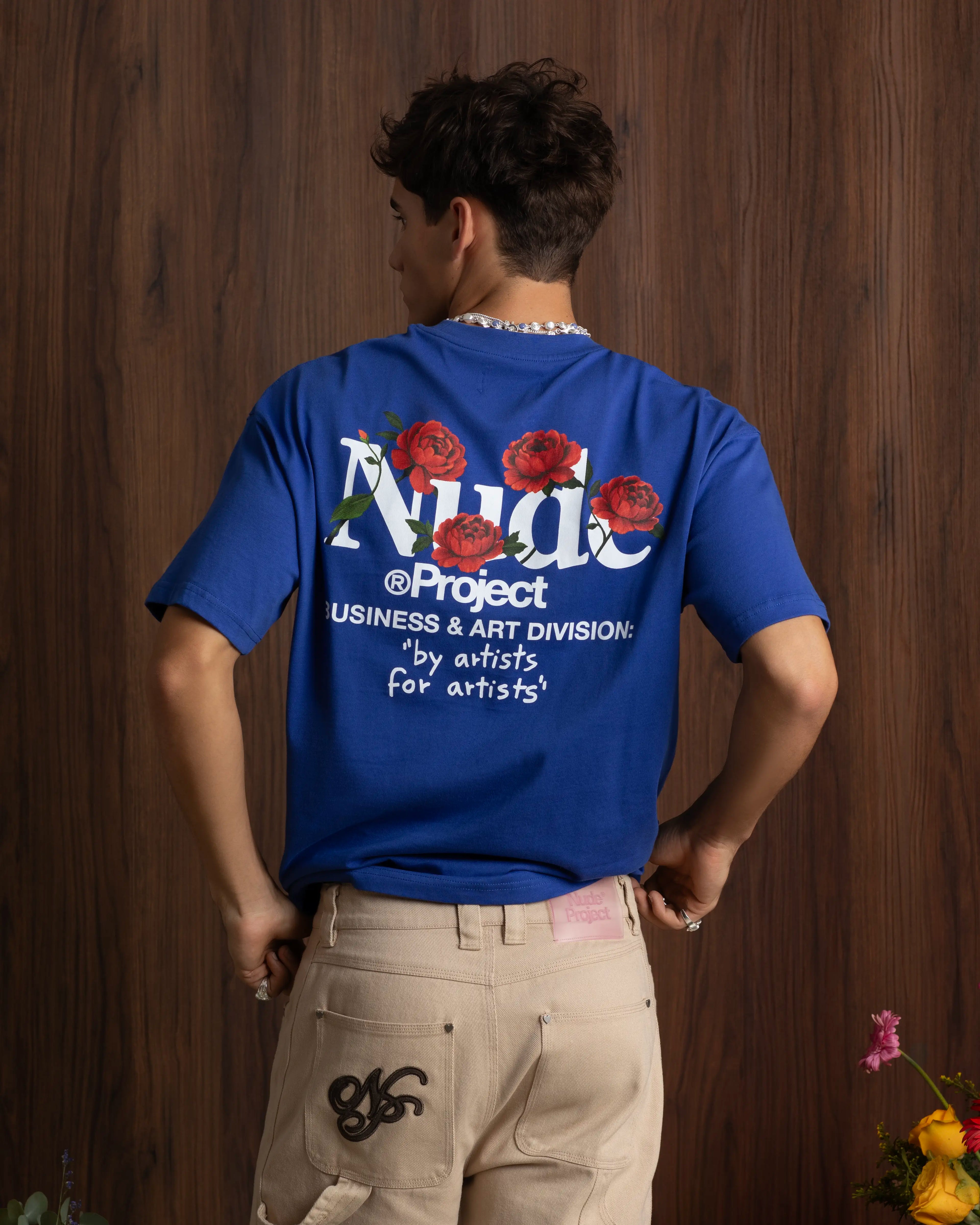 Play With Logo Tee Blue