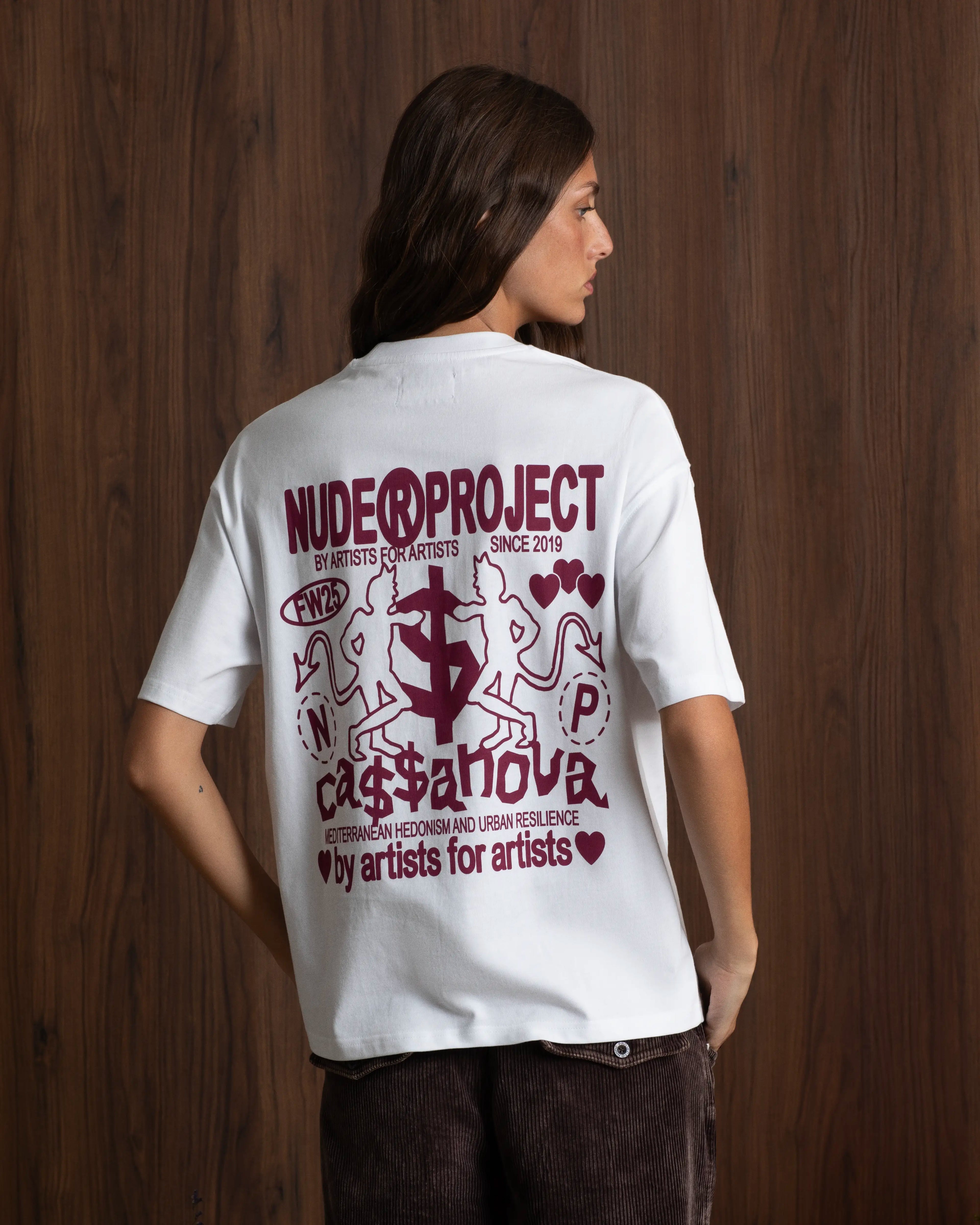 Camiseta Cassanova Blanca