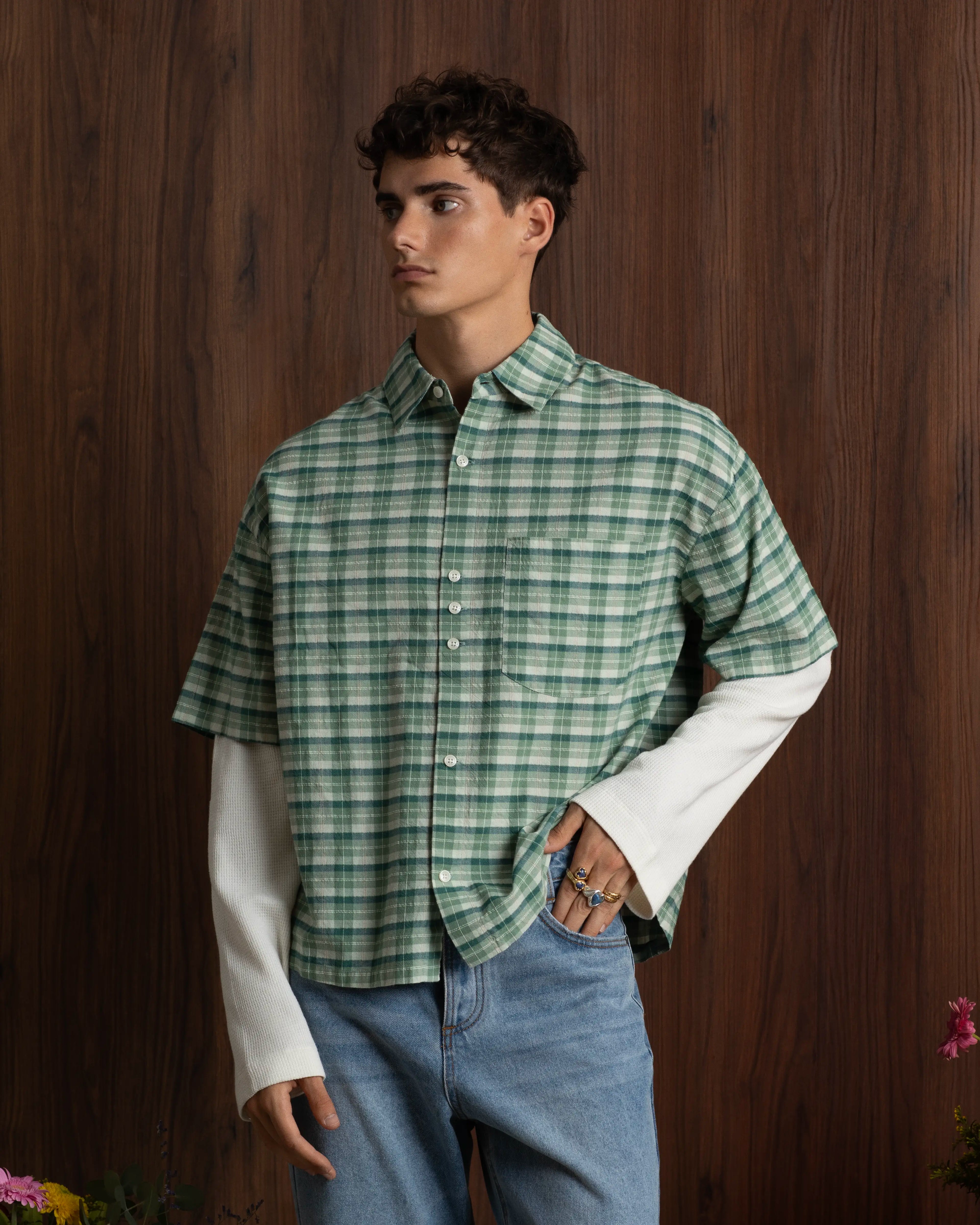 Camisa Gardener Doble Manga