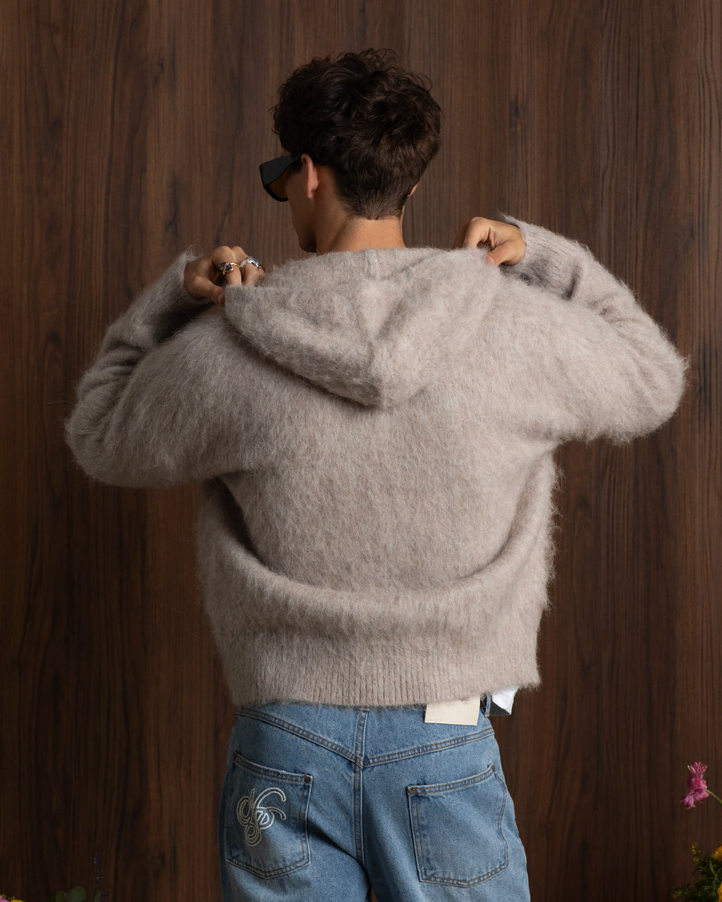 Jersey con cremallera Alpachino Beige