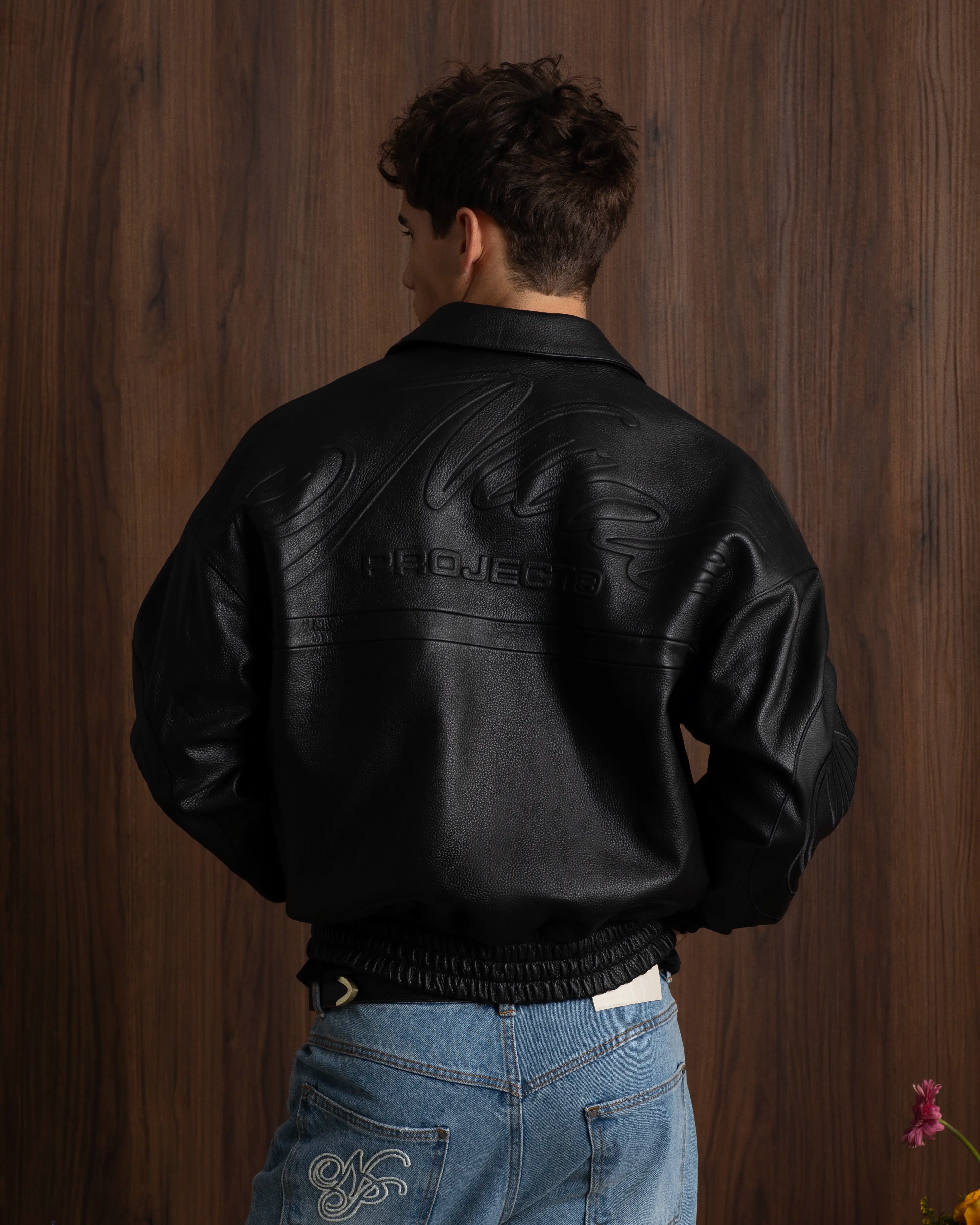 Iconic Leather Jacket Black