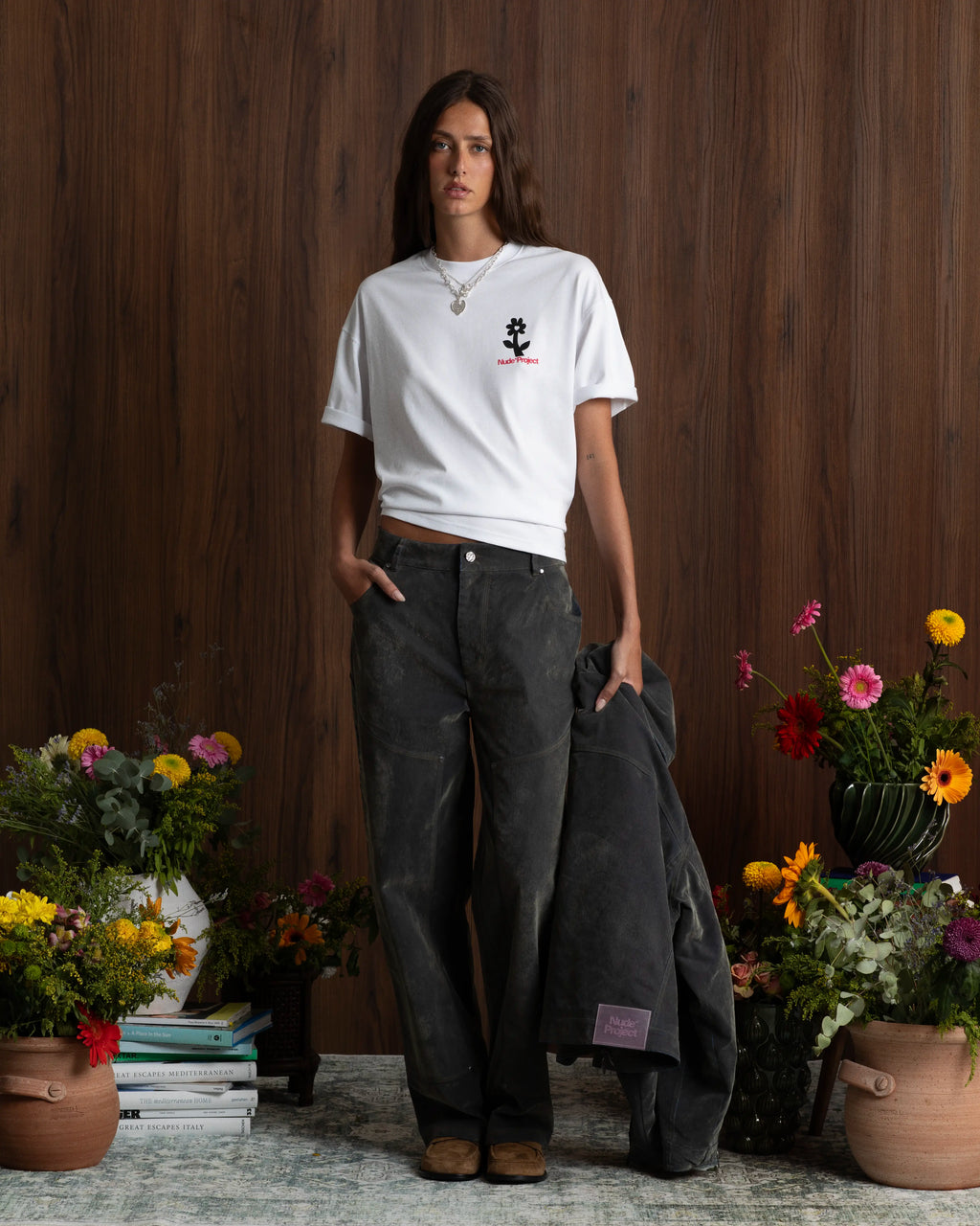 Pantalón Carpenter "Not Working" Velvet