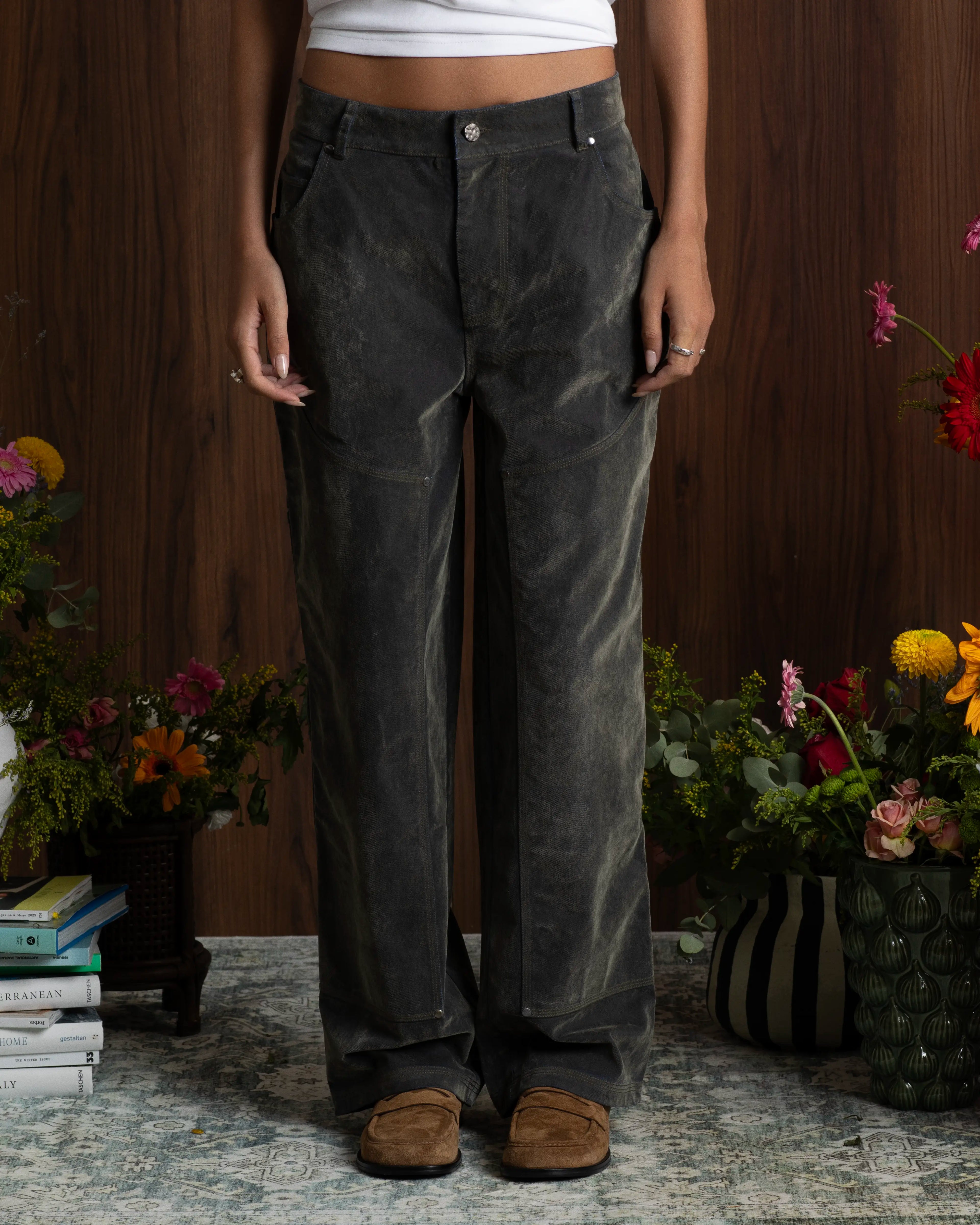 Pantalón Carpenter "Not Working" Velvet