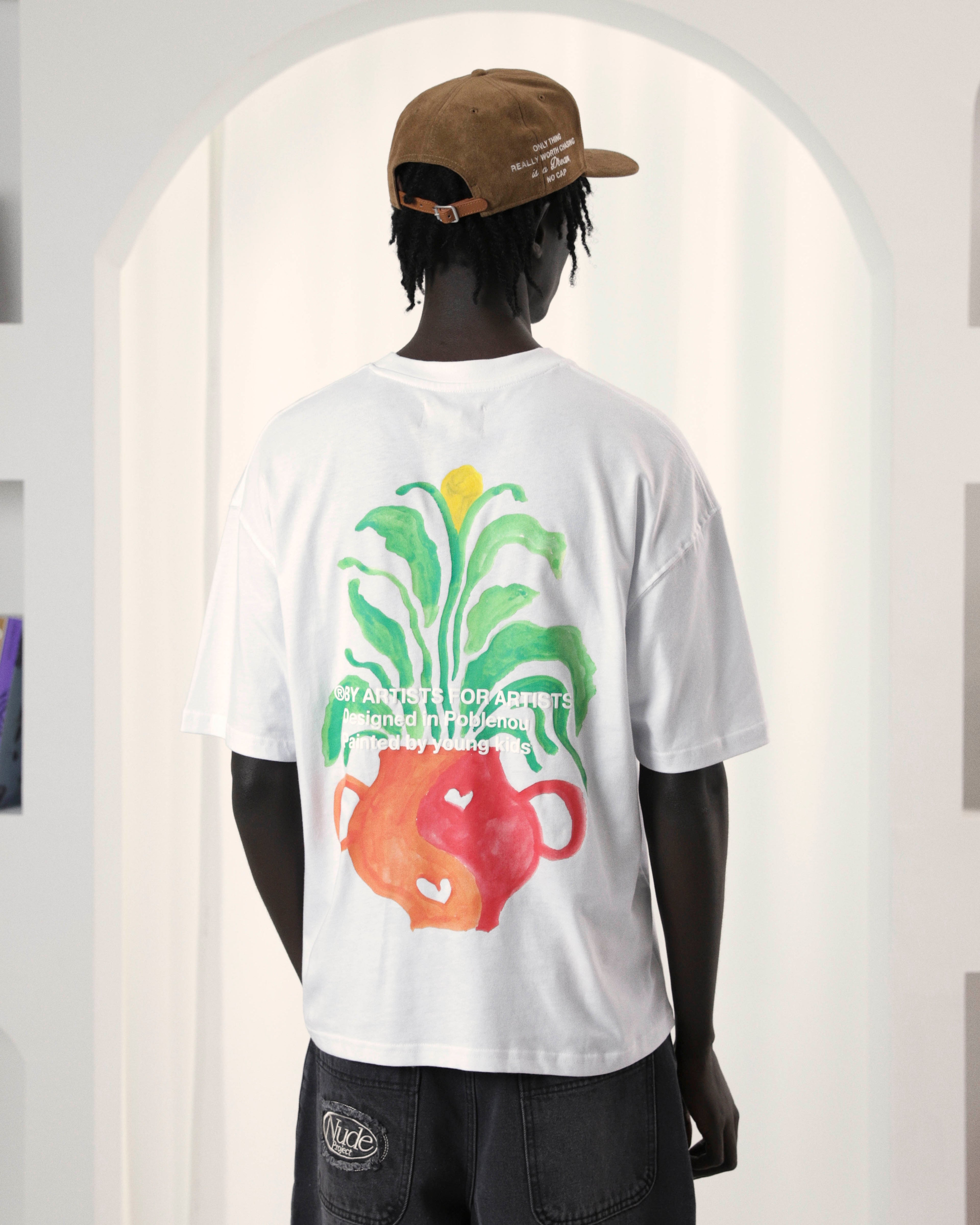 Camiseta Plant Blanca